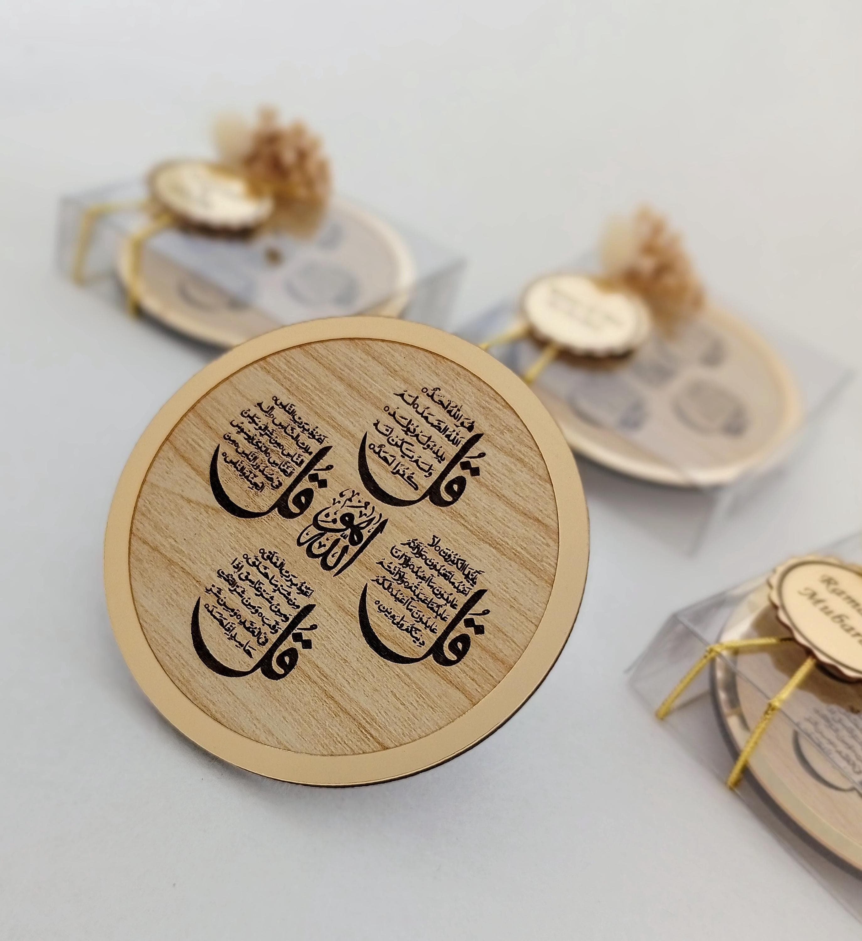 Magnet Favor Acrylic Wooden Frame  | Wedding Favors, Eid, Baby Shower, Graduation, Ameen Favors - image 4