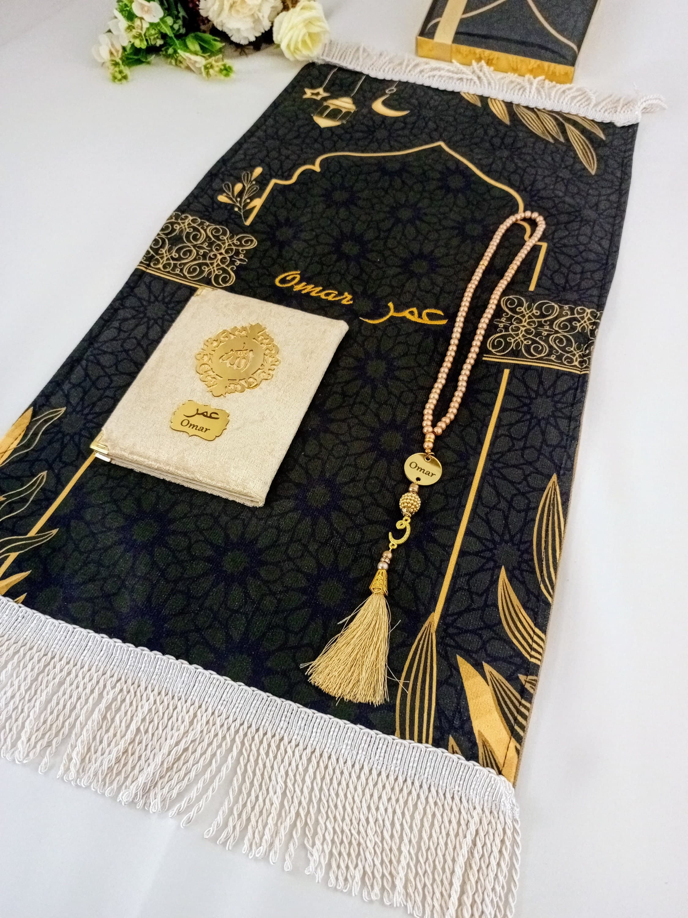 Personalized Kids Prayer Mat, Islamic Gift, Ramadan Eid - image 5