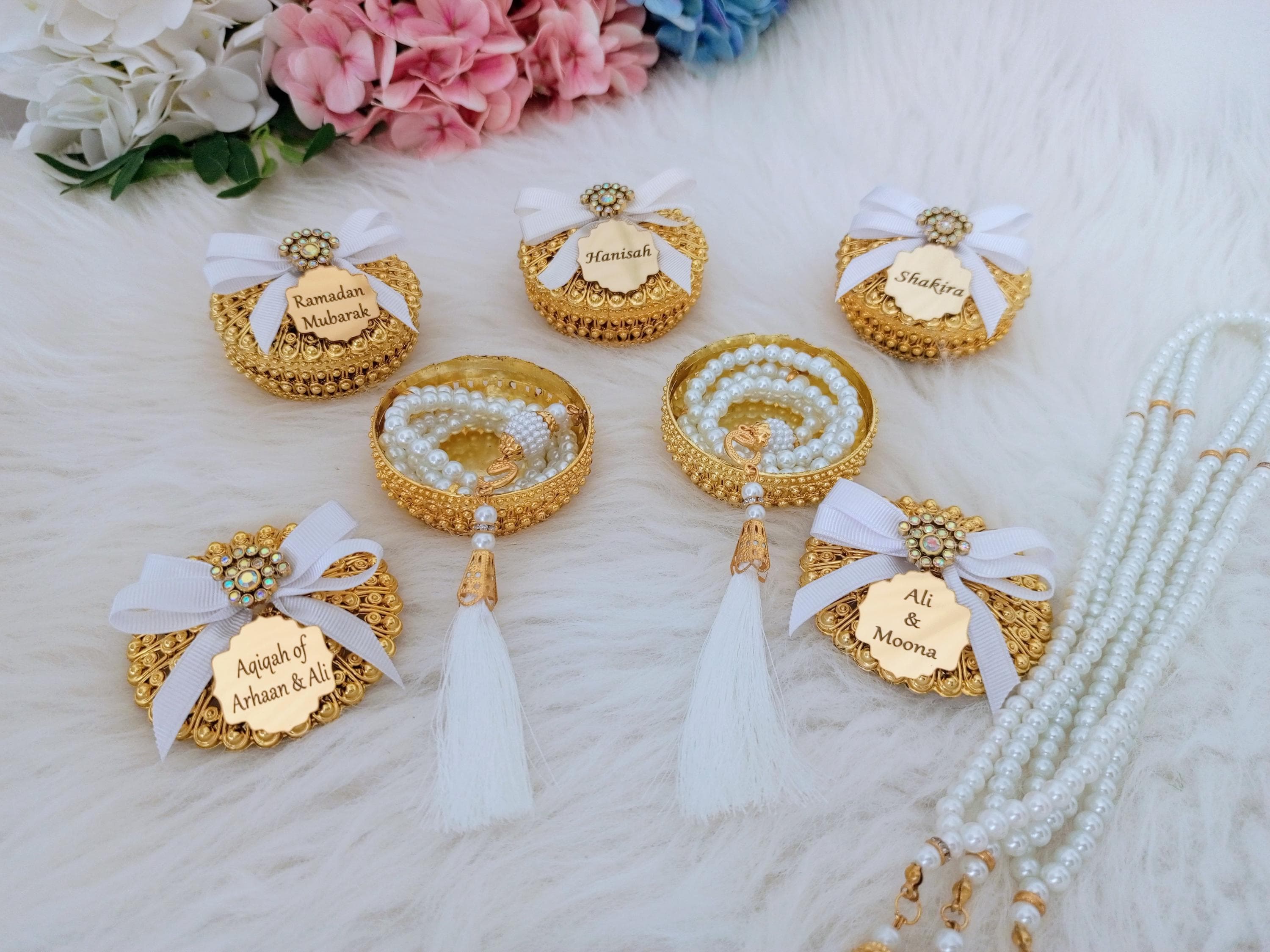Personalized Prayer Beads Tasbeeh Favors | Islamic Wedding, Baby Shower, Eid - image 5
