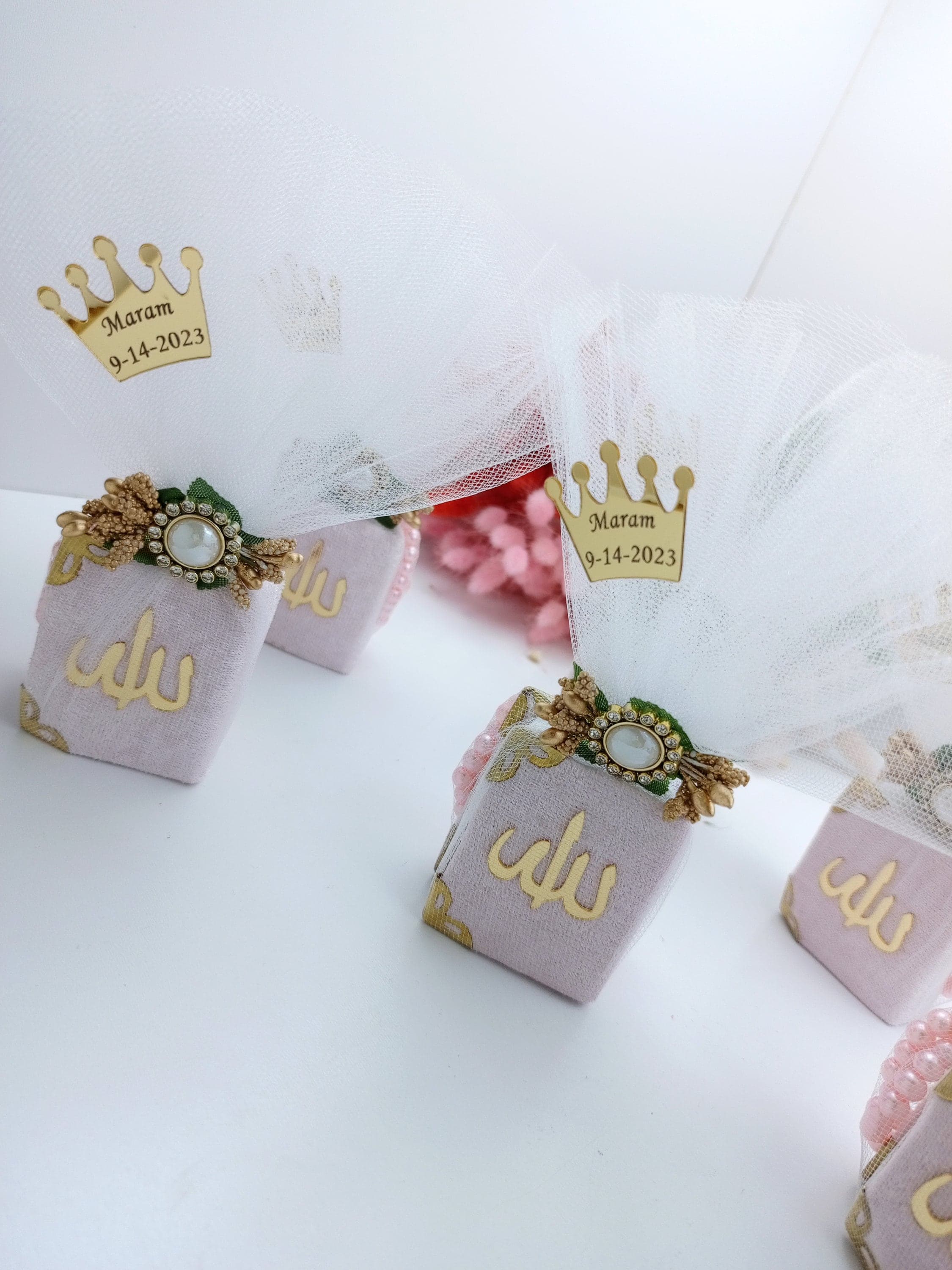 Custom Mini Quran Favor Set, Islamic Wedding Nikkah, Ramadan Gift - image 3