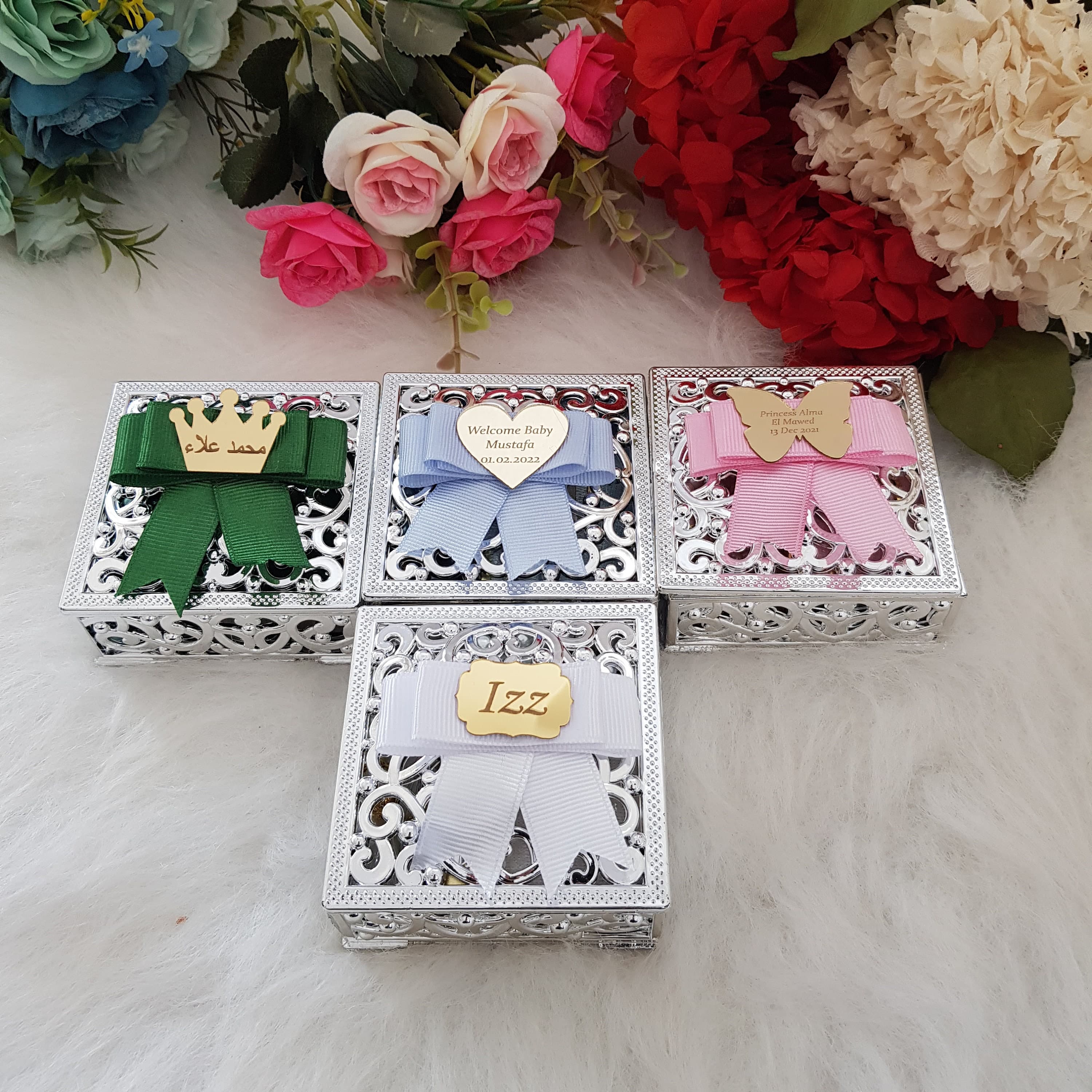 Personalized Velvet Mini Quran Gift Set | Islamic Favors - image 3