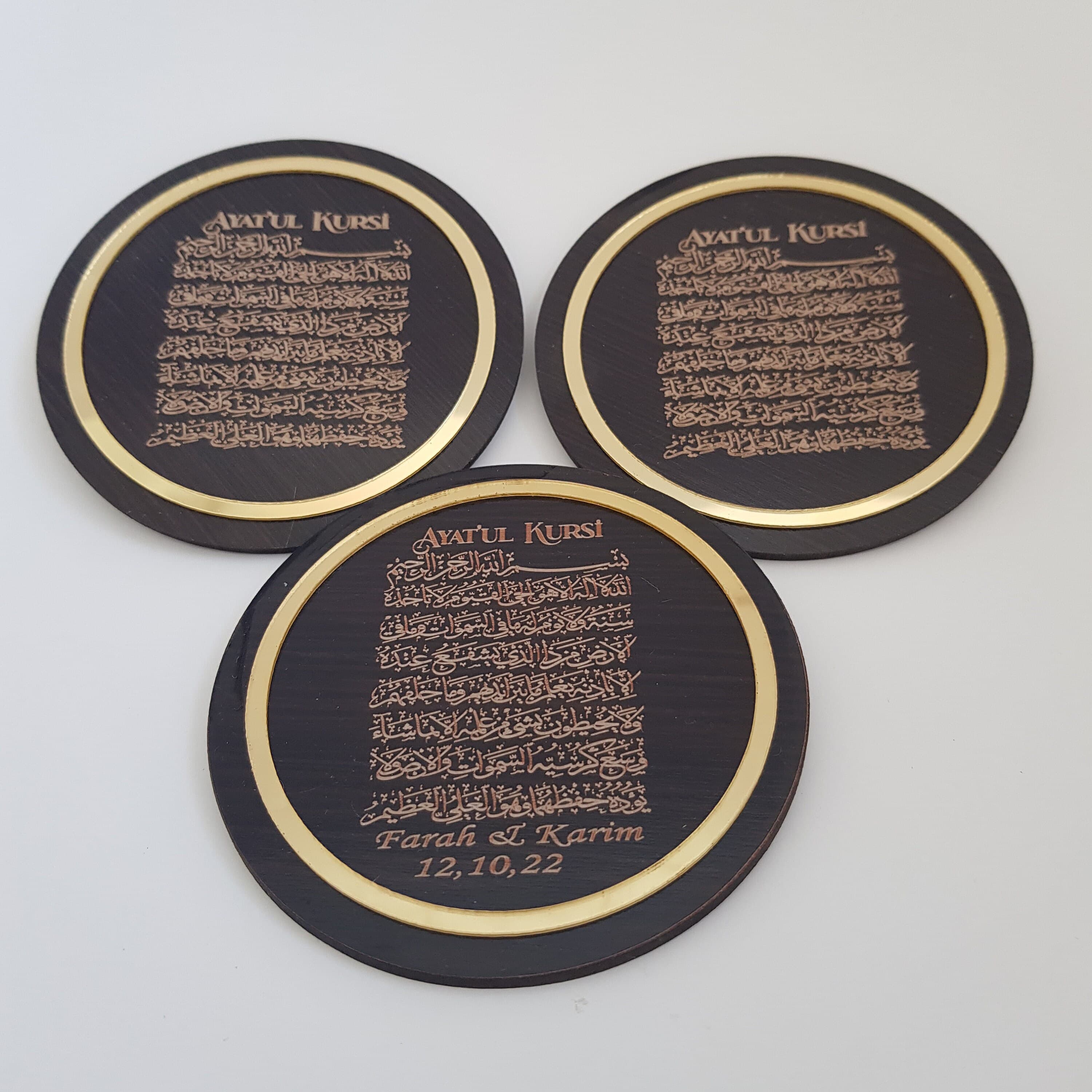 Ayatul Kursi Magnet Favor | Islamic Wedding, Eid, Baby Shower | Birthday gift - image 3
