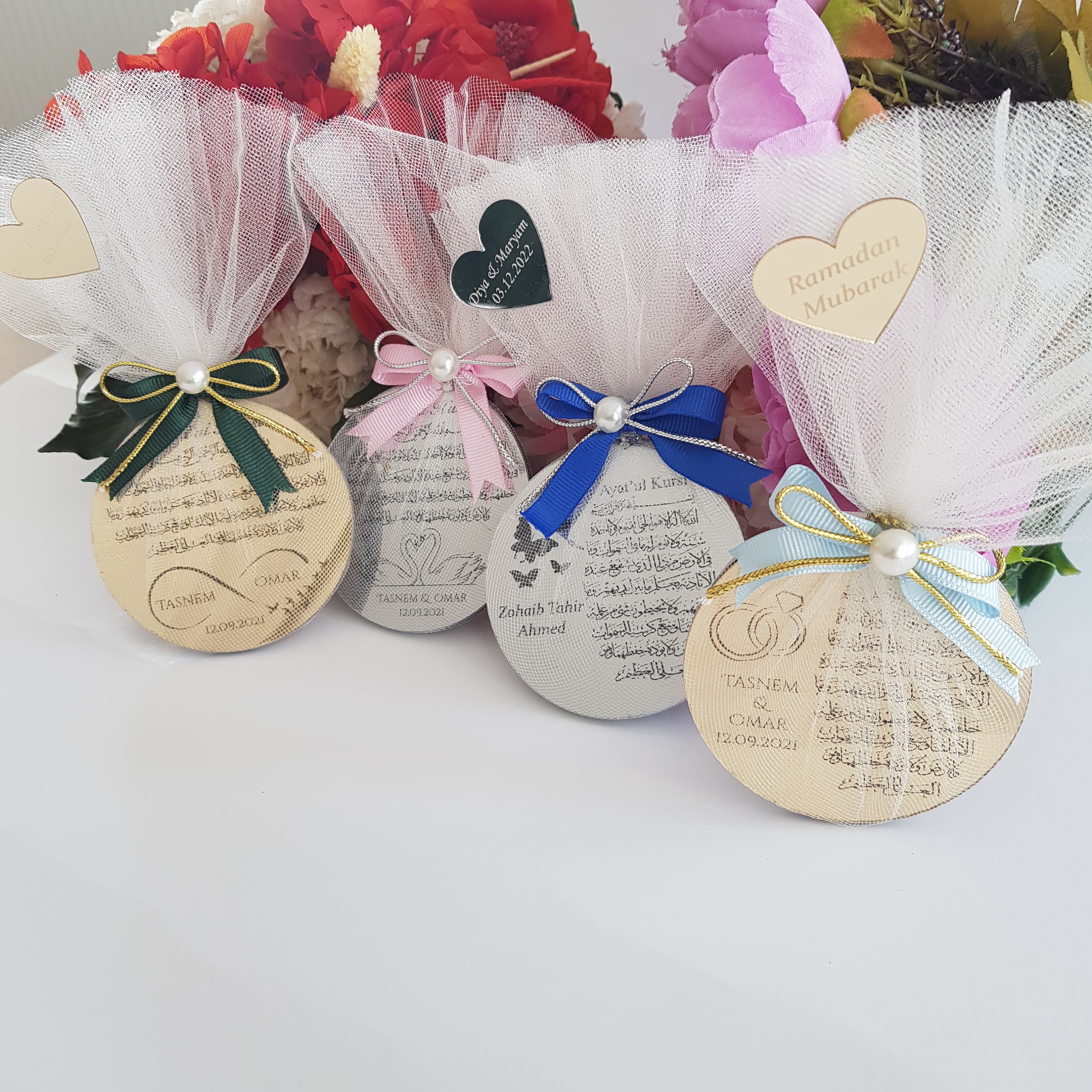 Ayatul Kursi Magnet | Islamic Wedding Favor, Personalized Ameen