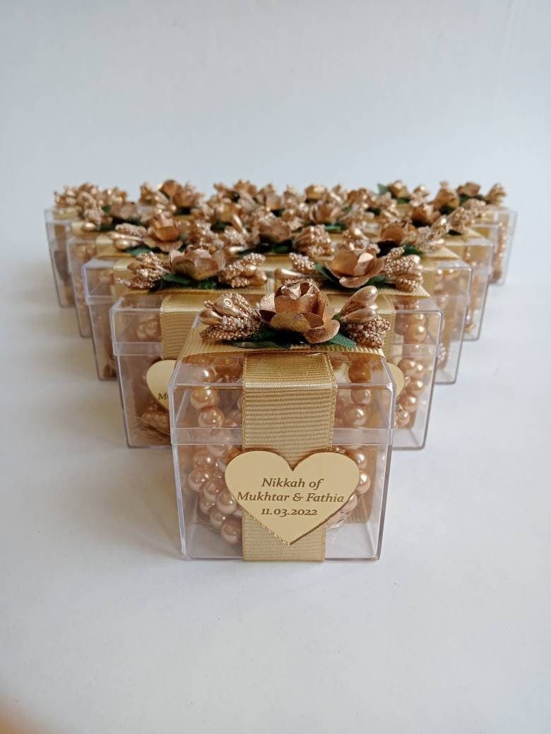 Personalized Pearl Tasbeeh Favor | Islamic Wedding, Baby Shower - image 3