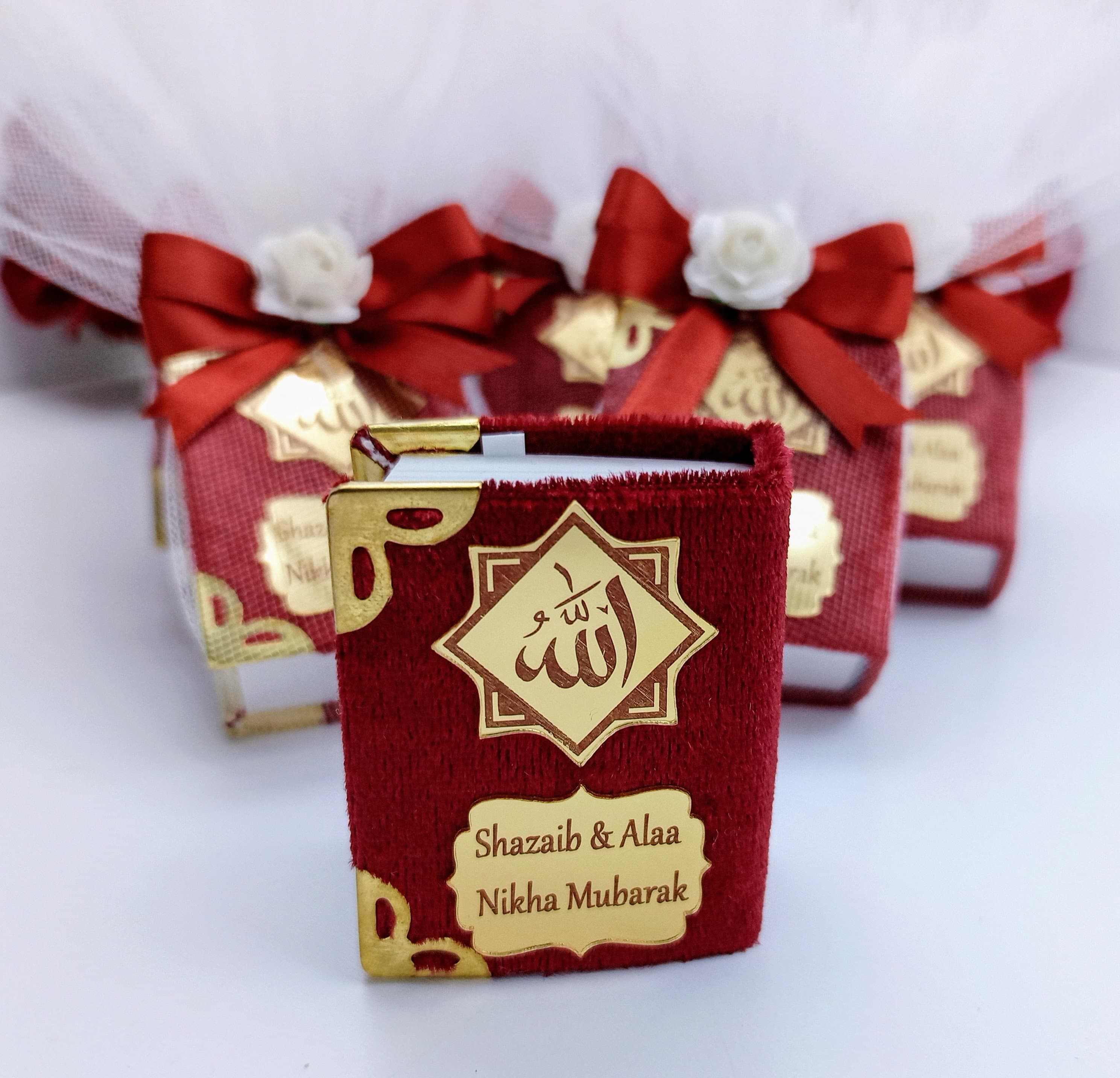 Custom Mini Quran Favor, Nikkah Wedding, Ramadan Gift