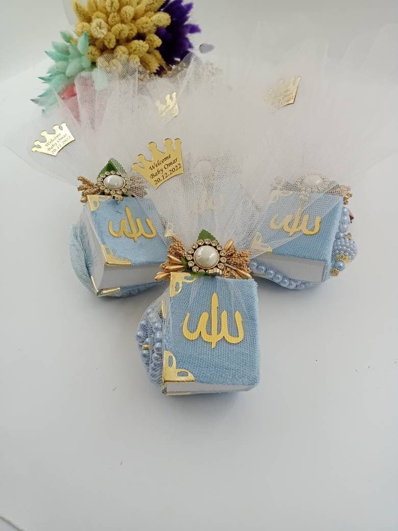 Custom Mini Quran Favor Set, Islamic Wedding Nikkah, Ramadan Gift - image 5