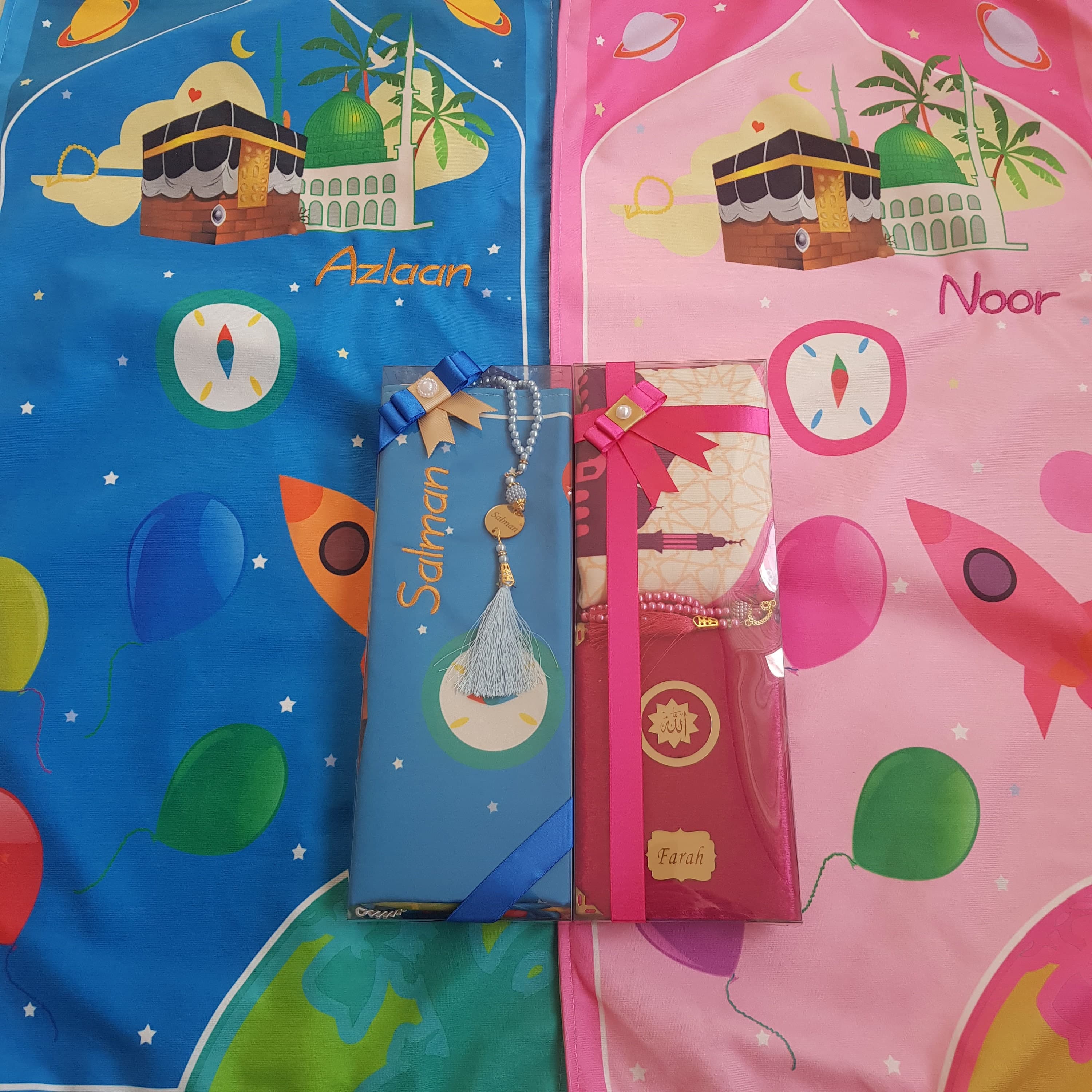 Luxury Kids Prayer Mat, Custom Ramadan Eid Gift - image 5