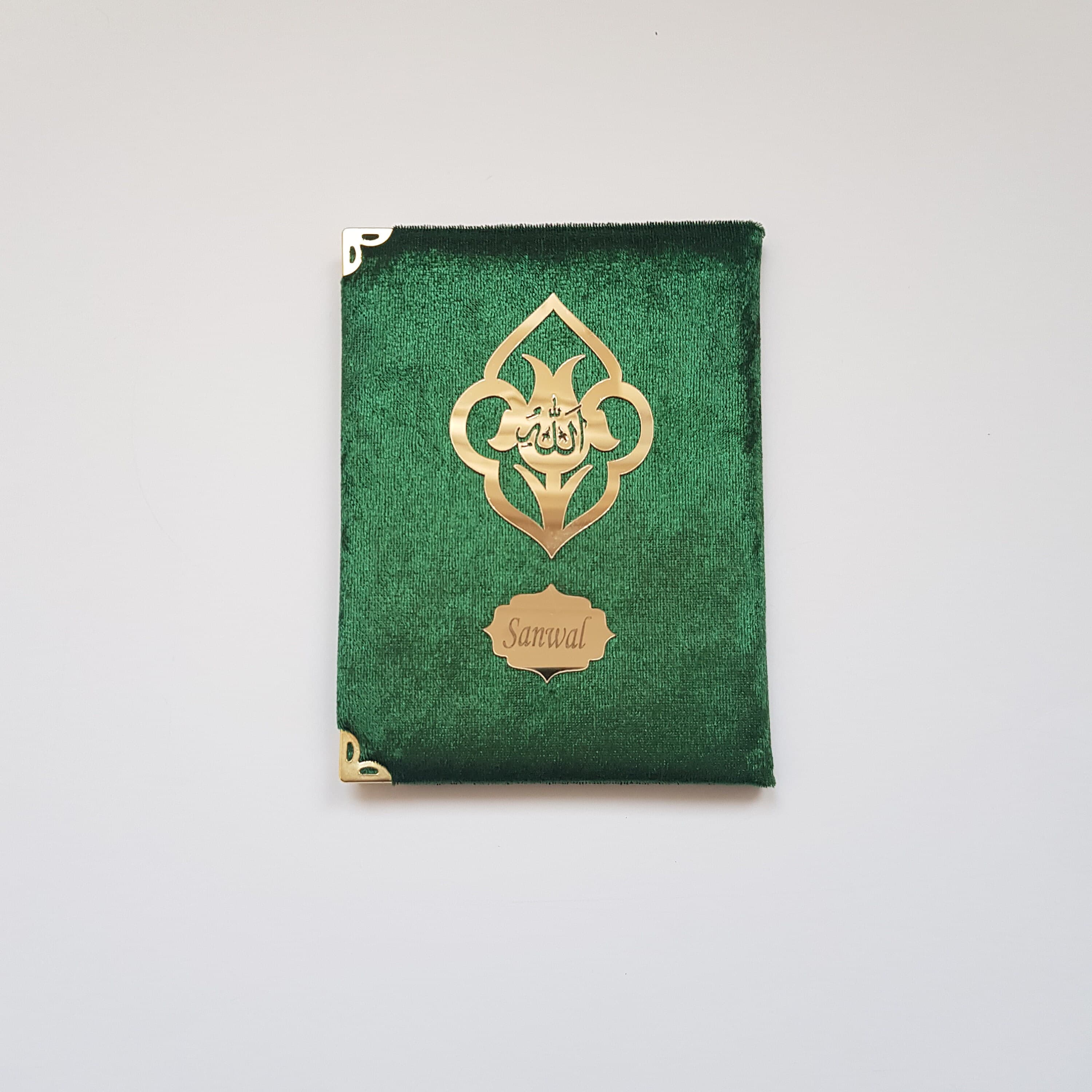 Personalized Velvet Yaseen Gift Set | Dua Book, Tasbeeh & Box - image 5