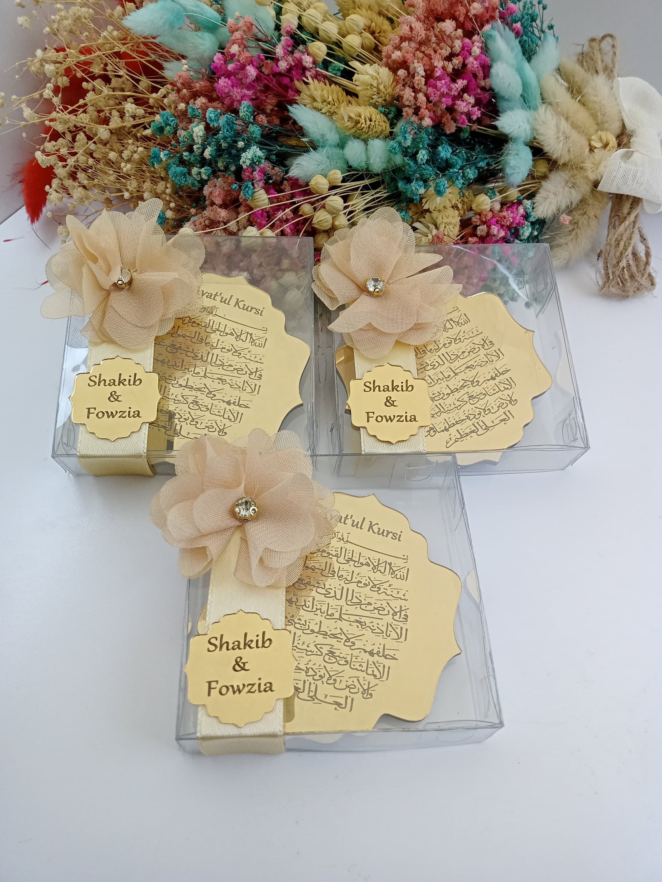 Ayatul Kursi Acrylic Magnet | Islamic Wedding Favor - image 5