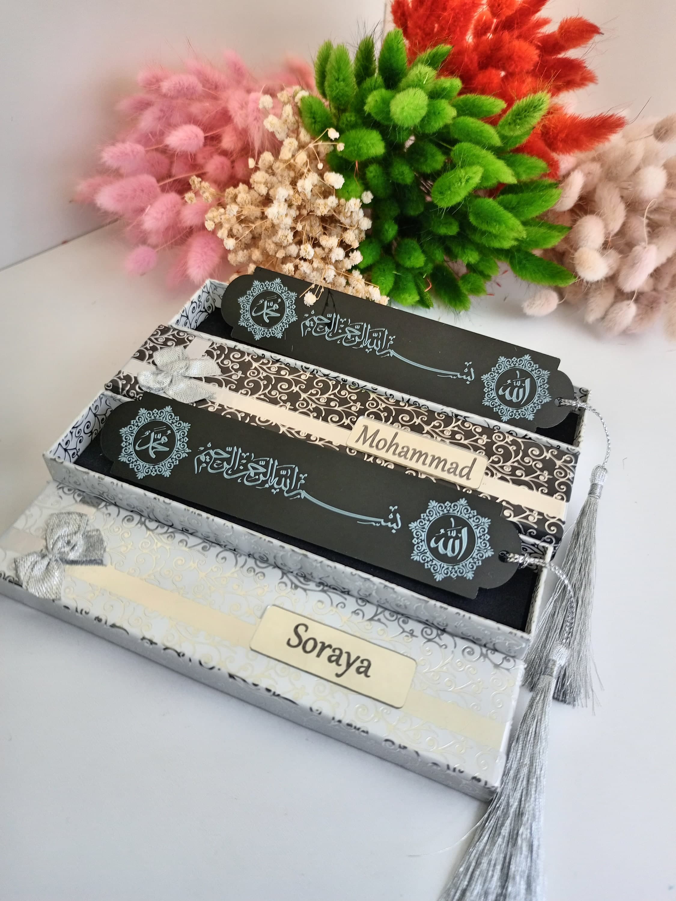 Custom Islamic Bookmark | Quran Gift, Wedding Favor - image 3
