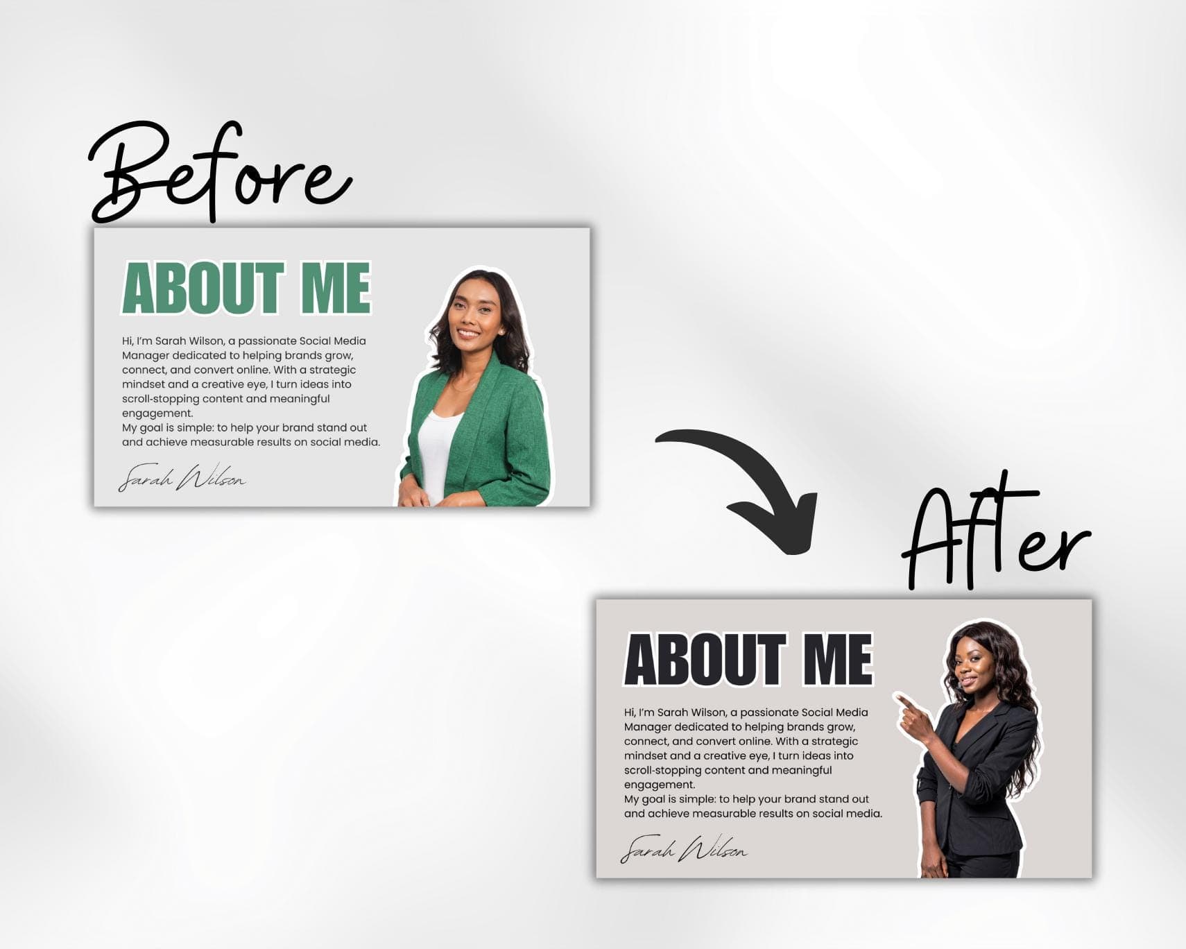 Social Media Manager Portfolio Template – Editable On Canva – Virtual Assistant - image 5