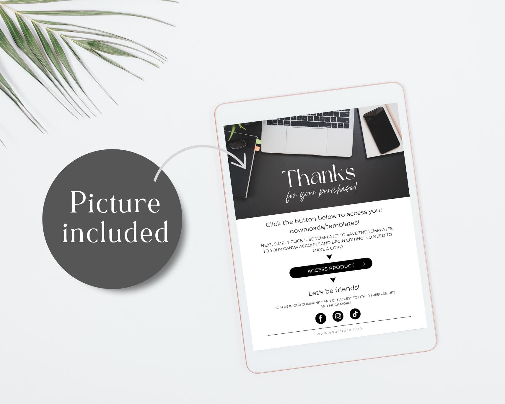 Canva Instruction Template, Digital Download Guide (PDF Canva) - image 4