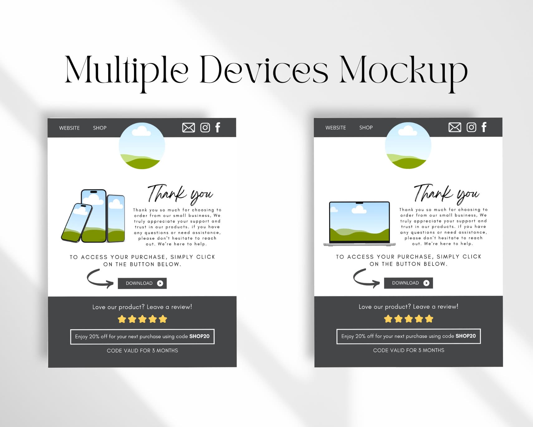 Canva Instruction Template, Etsy Seller Download Page (Digital Download) - image 3