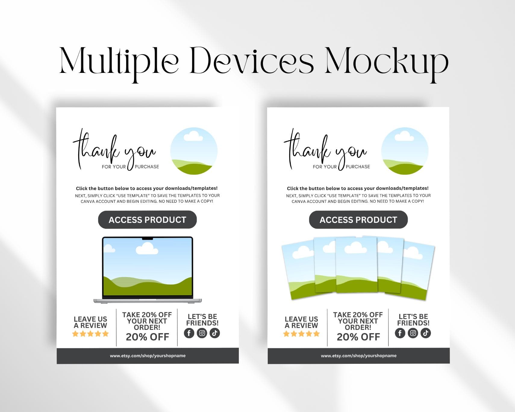Canva Template Instruction Guide, Etsy Seller Link Page (Digital Download) - image 5