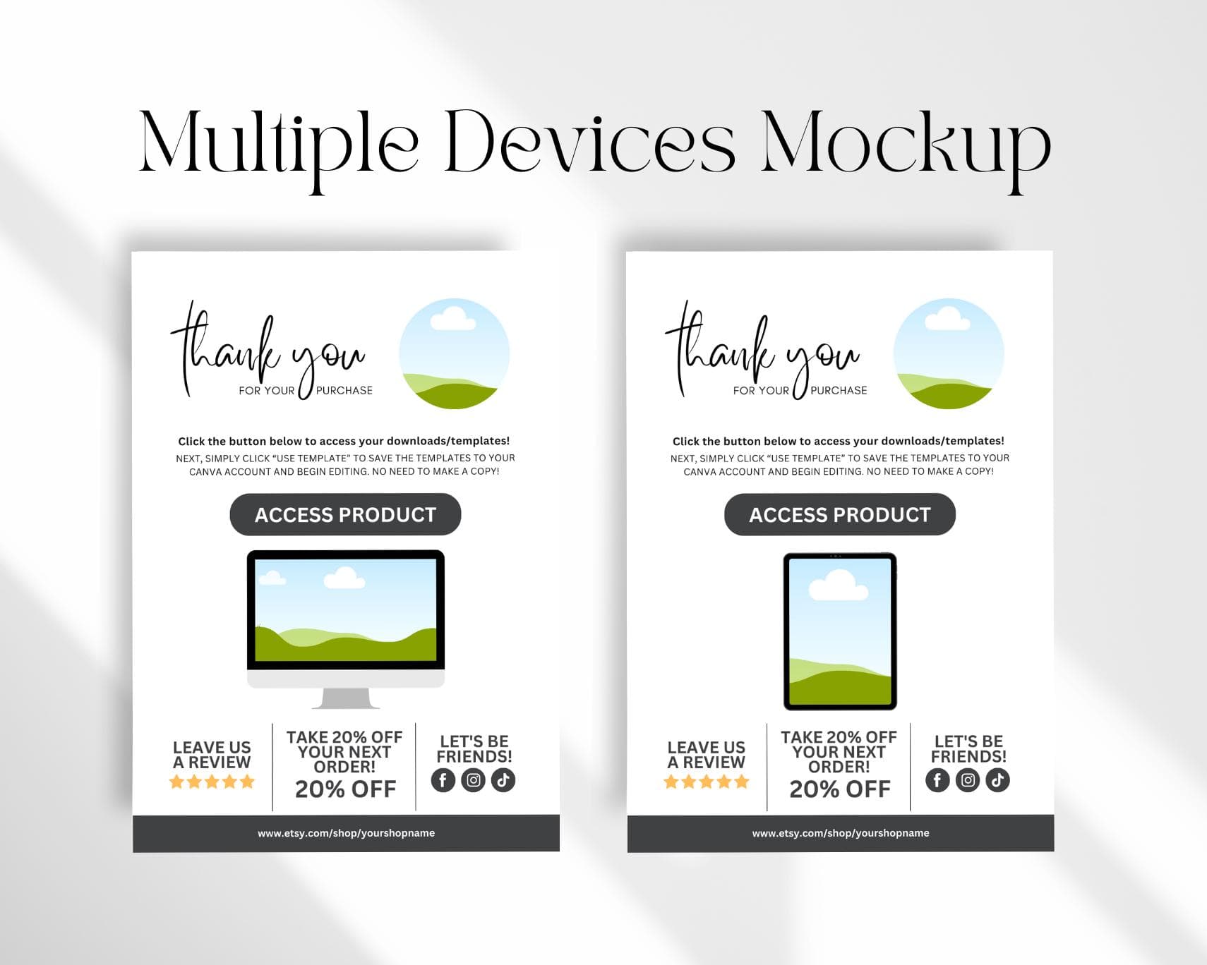 Canva Template Instruction Guide, Etsy Seller Link Page (Digital Download) - image 4