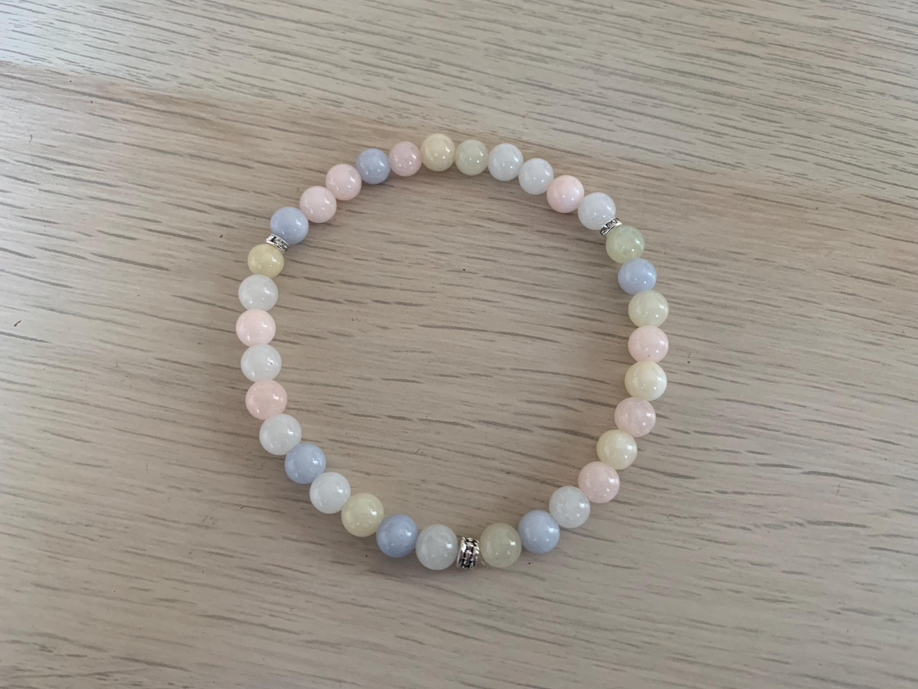 Morganite Tasbih Bracelet (33 beads) - image 3