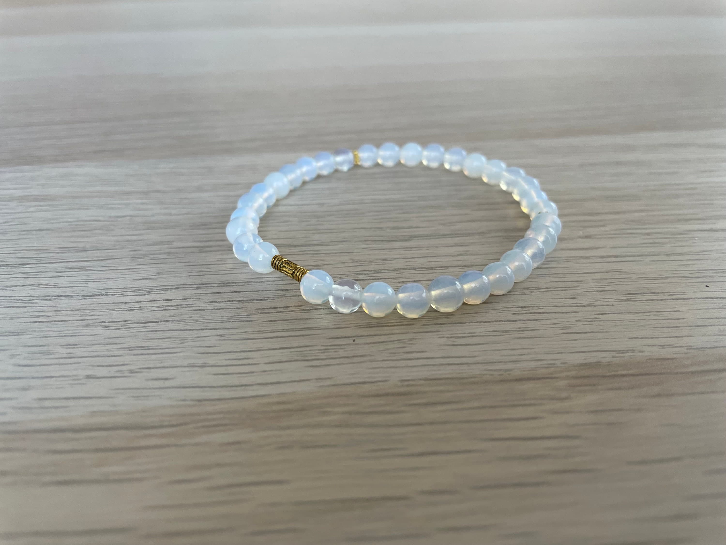 White Opalite Tasbih Bracelet