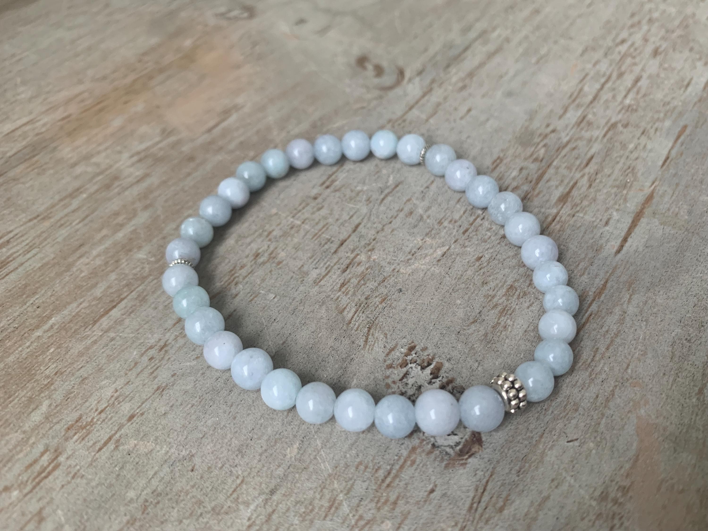 Aquamarine Tasbih Bracelet (33 beads) - image 3