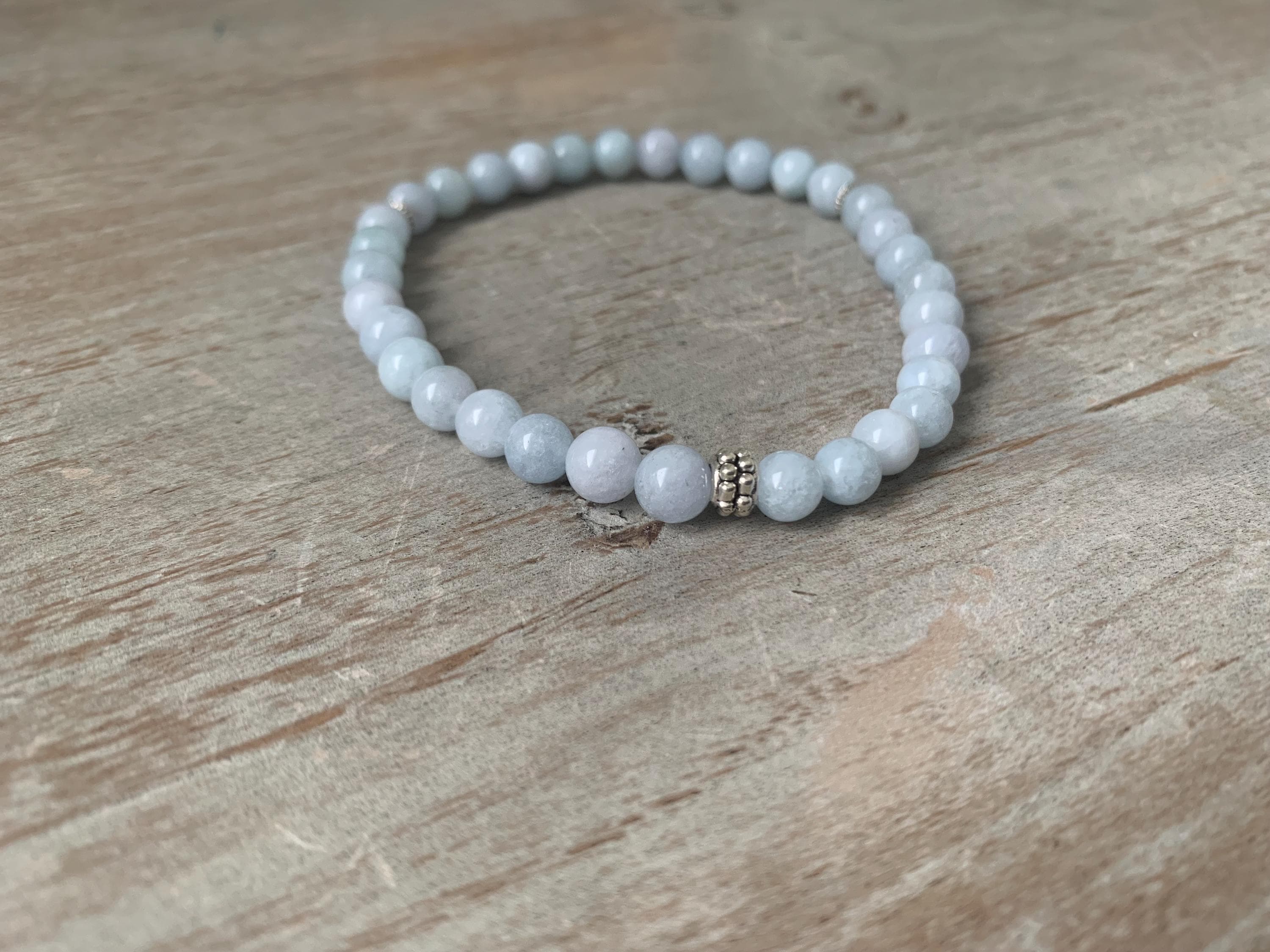 Aquamarine Tasbih Bracelet (33 beads) - image 4