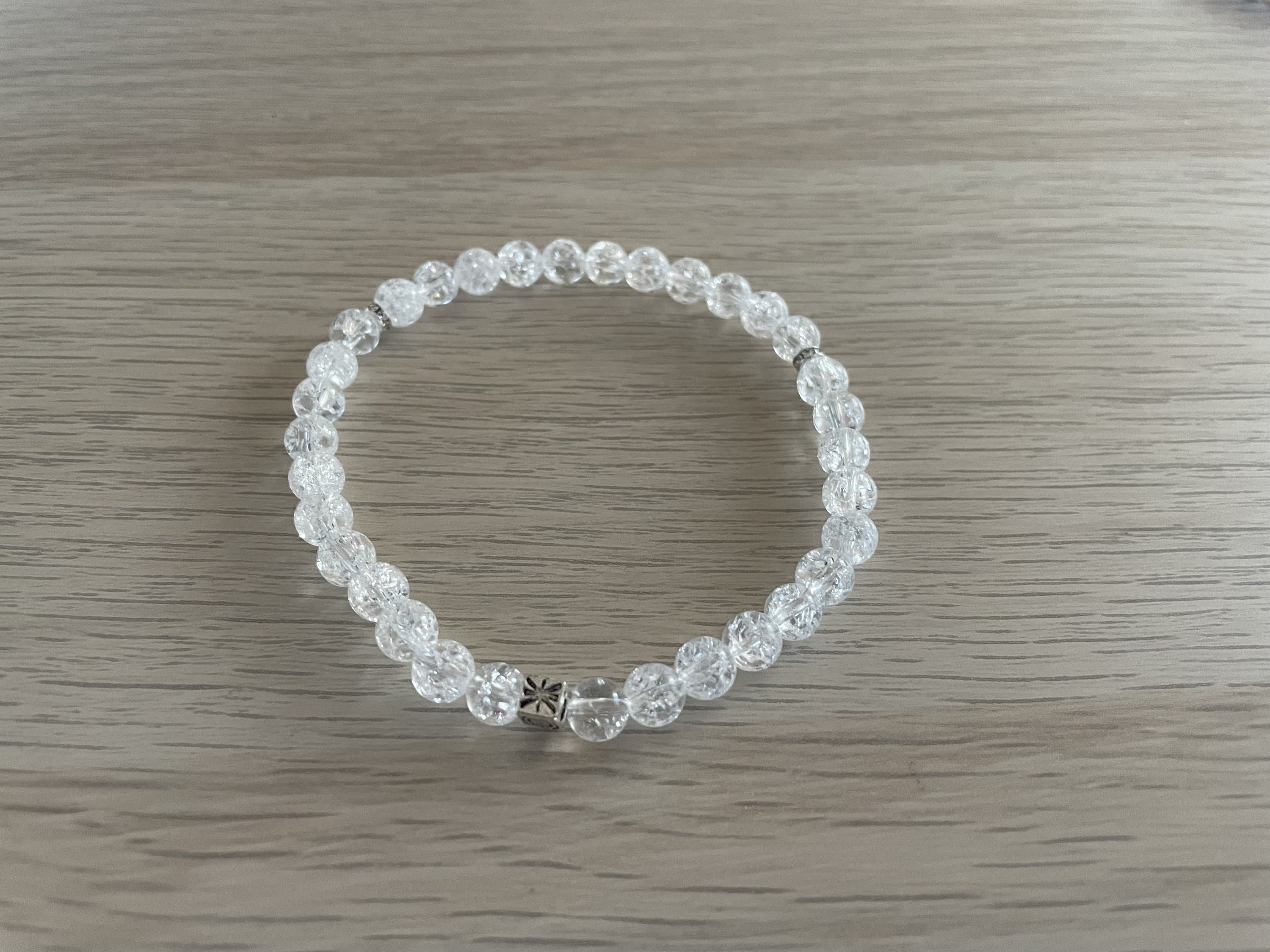 Cracked Quartz Tasbih Bracelet (33 Beads) - image 3