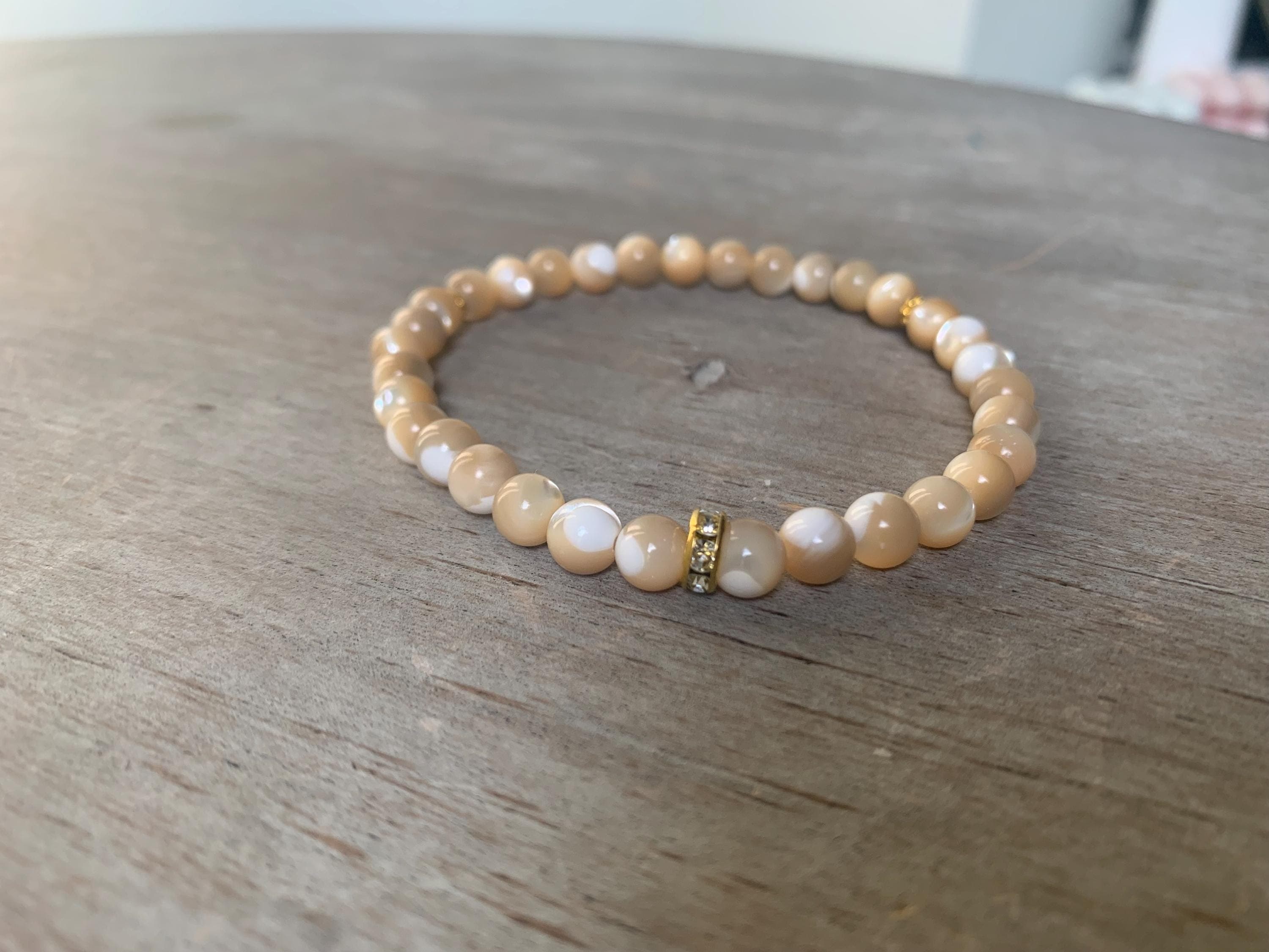Tan Shell Tasbih Bracelet (33 Beads) - image 5