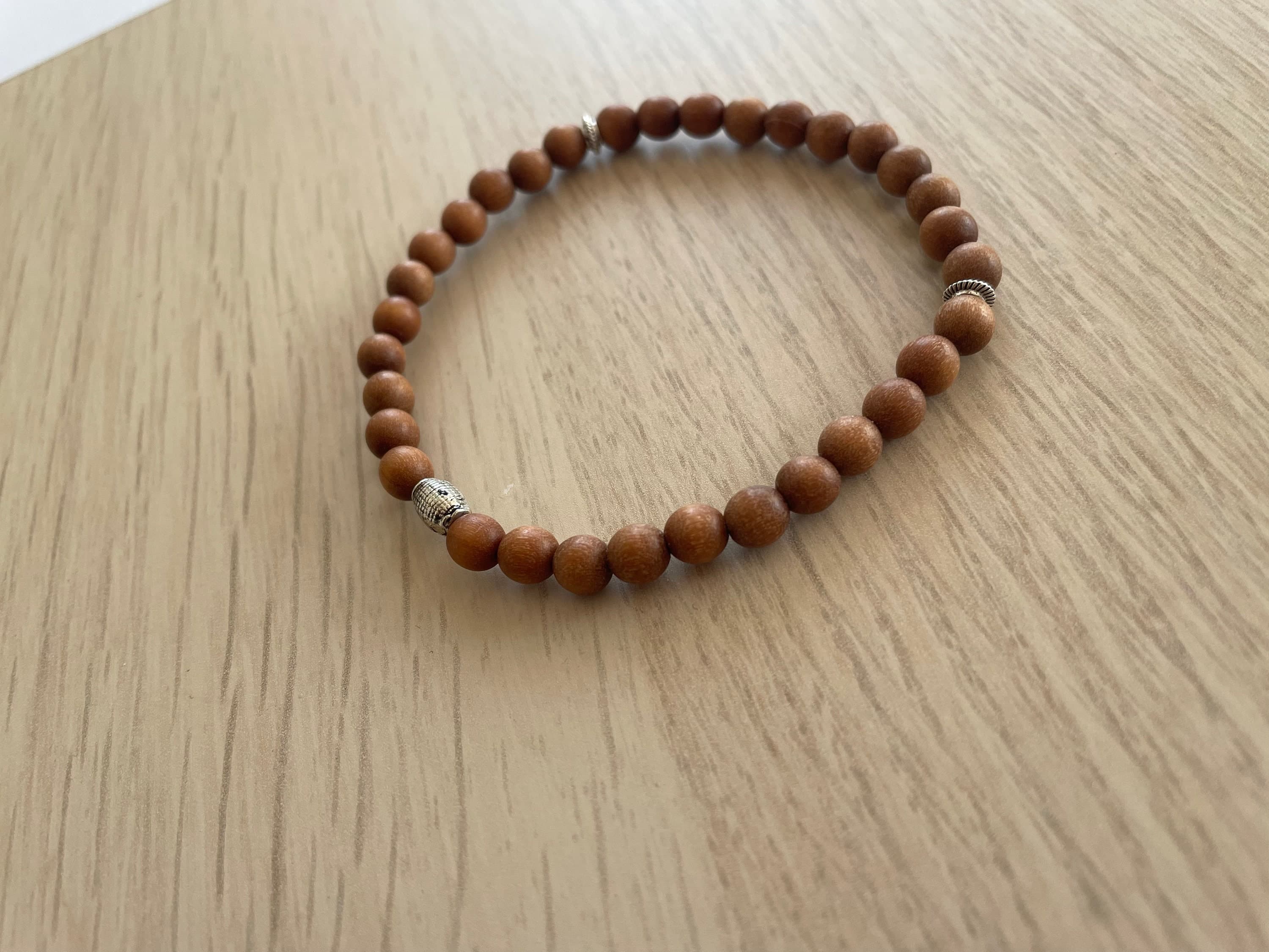 Light Sandalwood Tasbih Bracelet - image 5