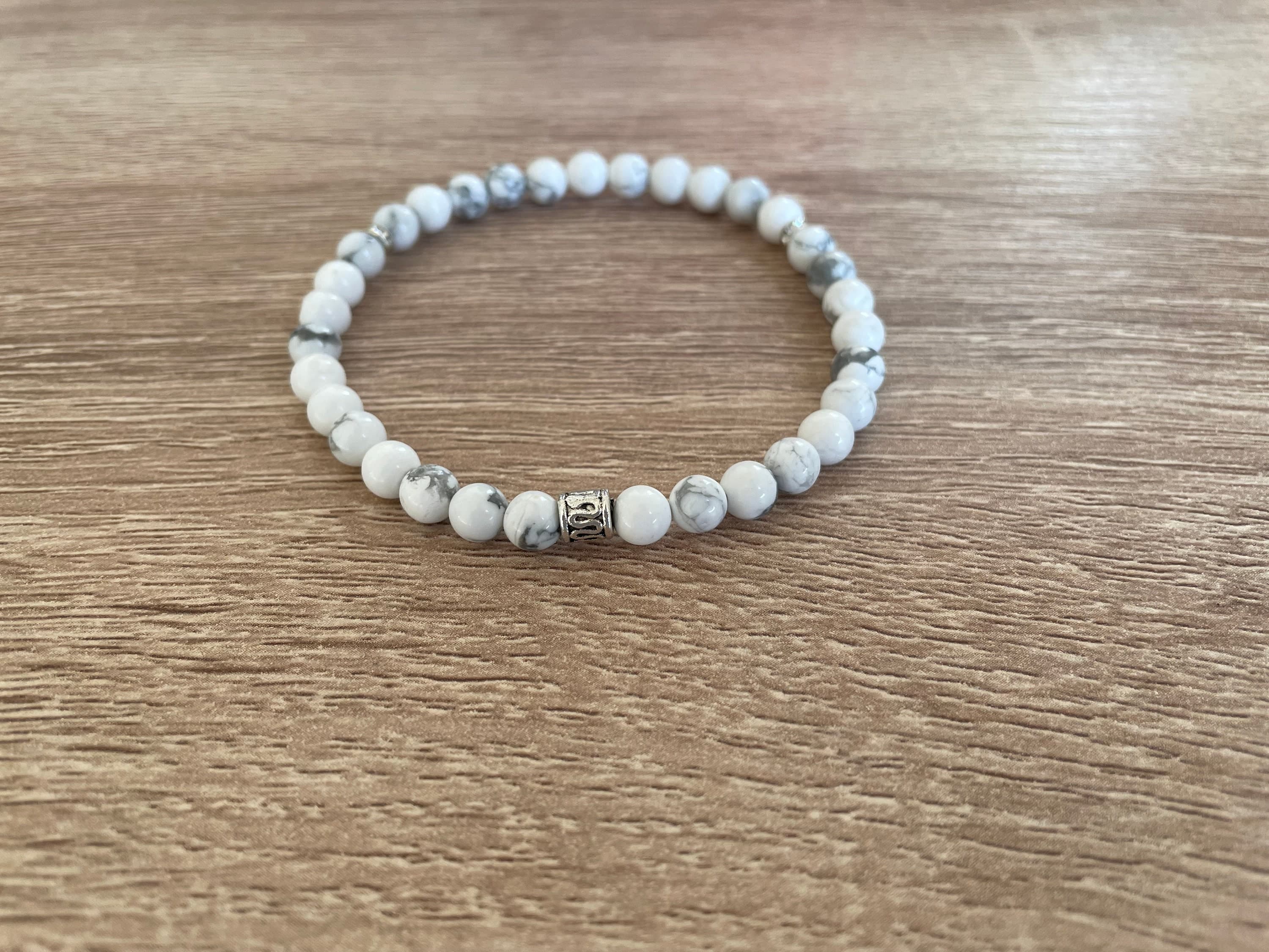 Howlite Tasbih Bracelet (33 Beads) - image 3