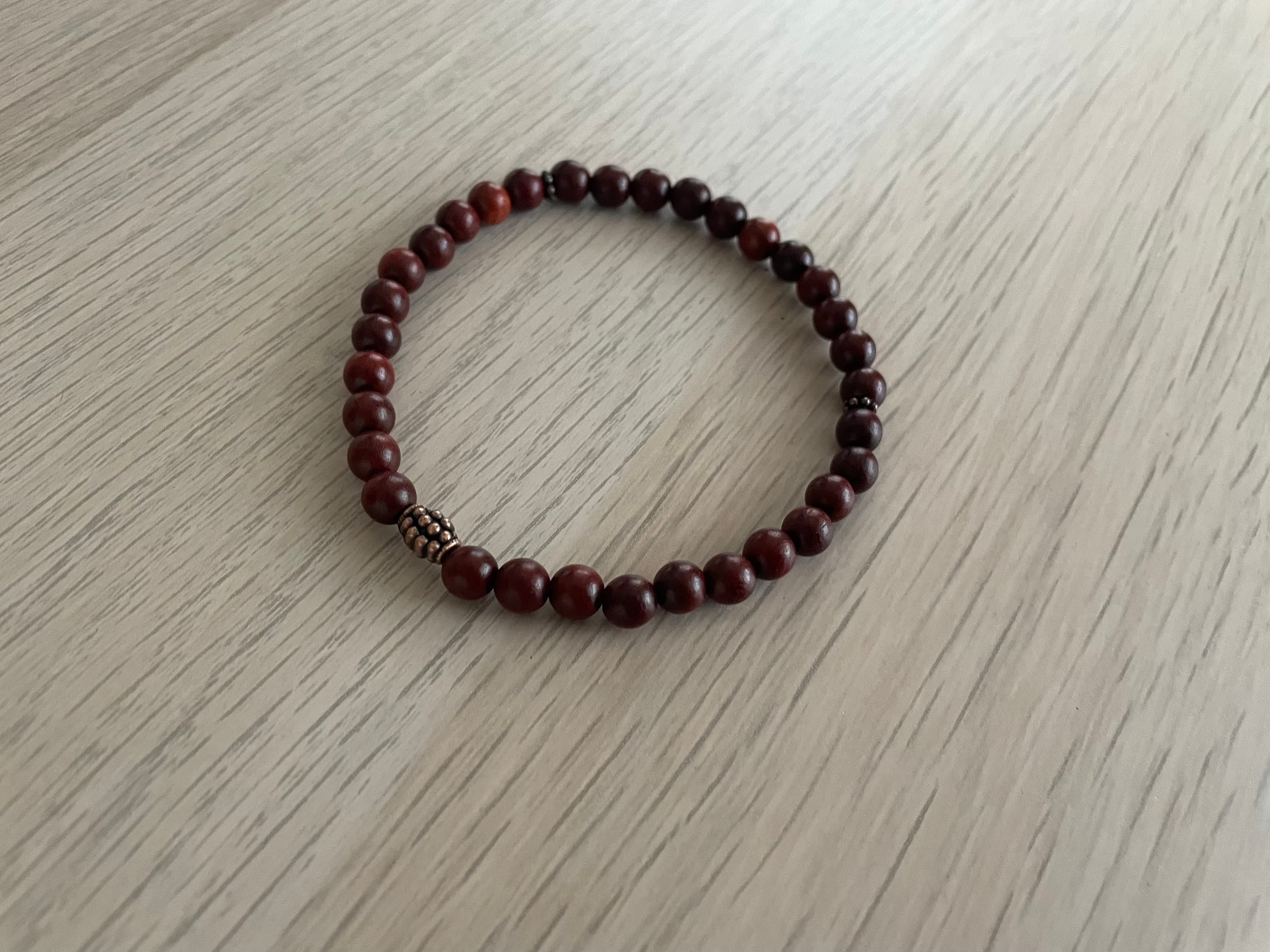 Red Sandalwood Tasbih Bracelet (33 beads) - image 5