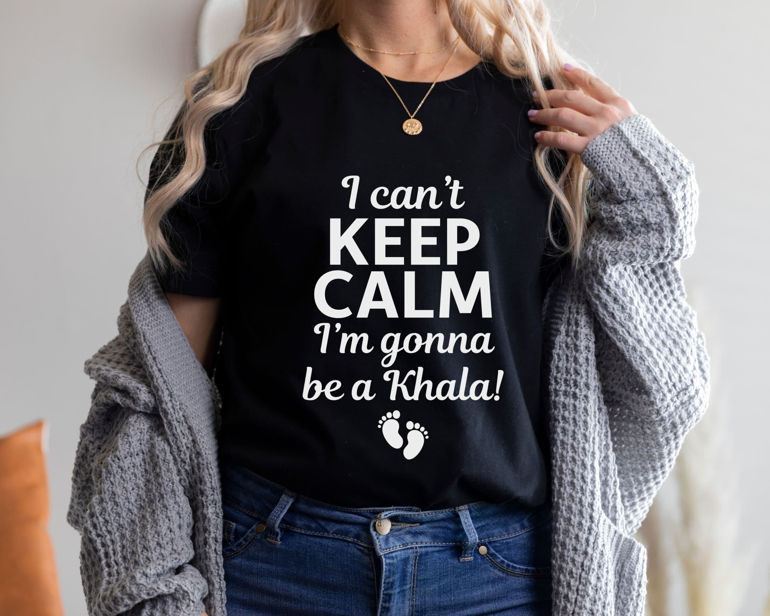 Promoted to Khala T-Shirt: Aunt Pregnancy Announcement Gift