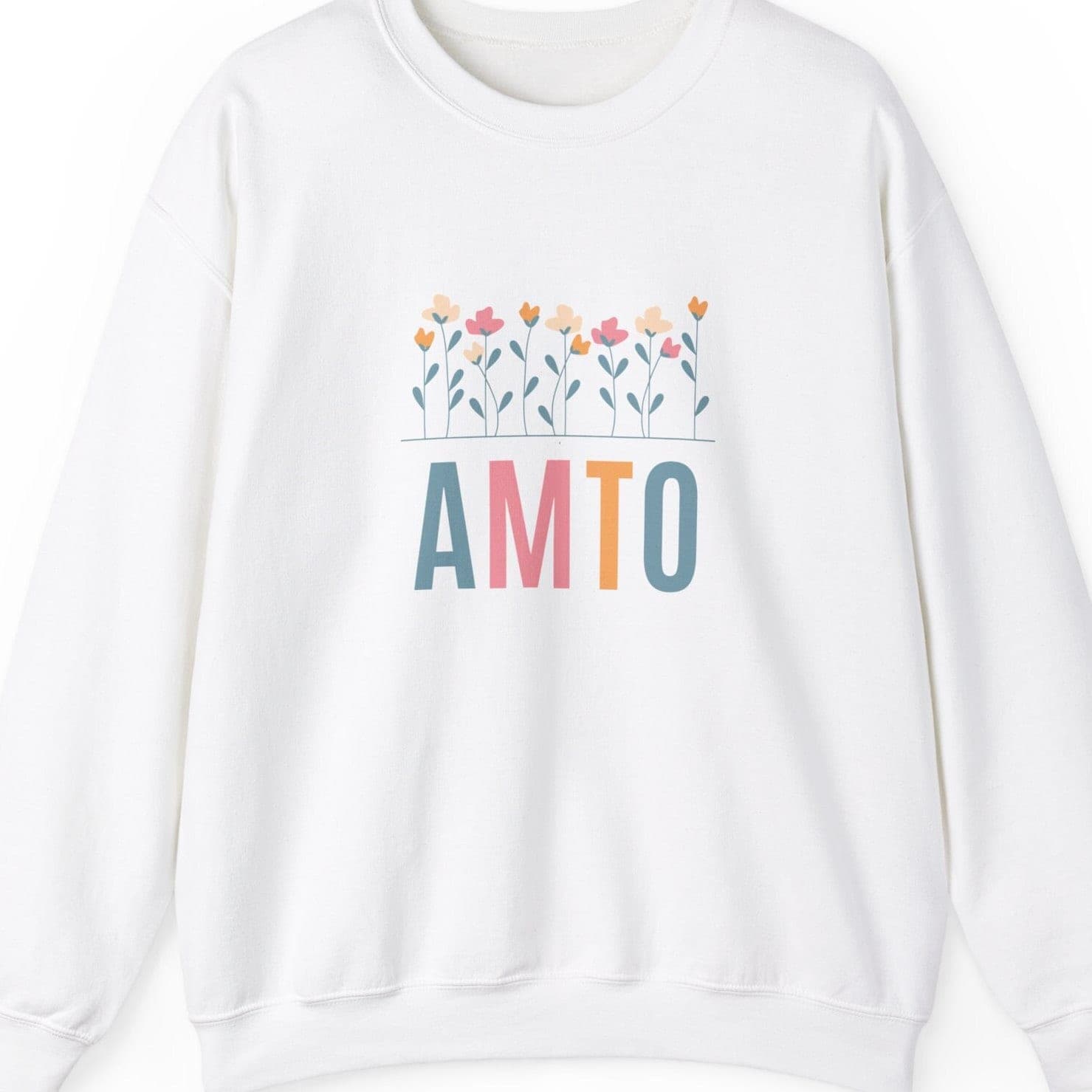 Floral Aunt Sweatshirt, Arabic Auntie Era Sweater - image 5