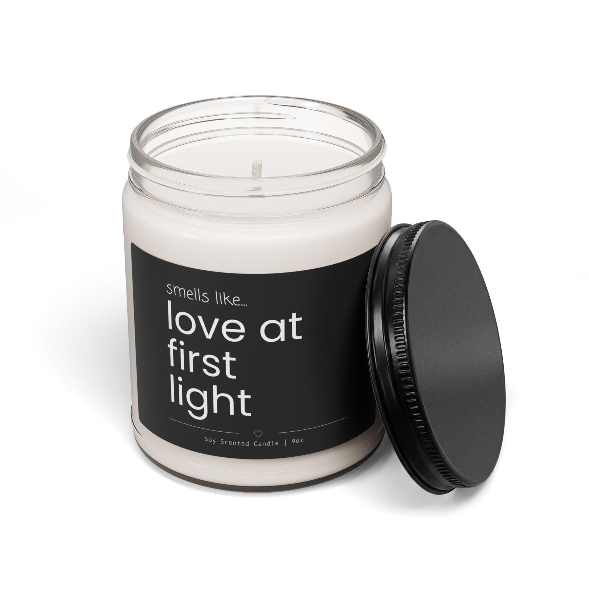 Love at First Light Candle | gift for husband wife engagement fiance anniversary funny - image 5