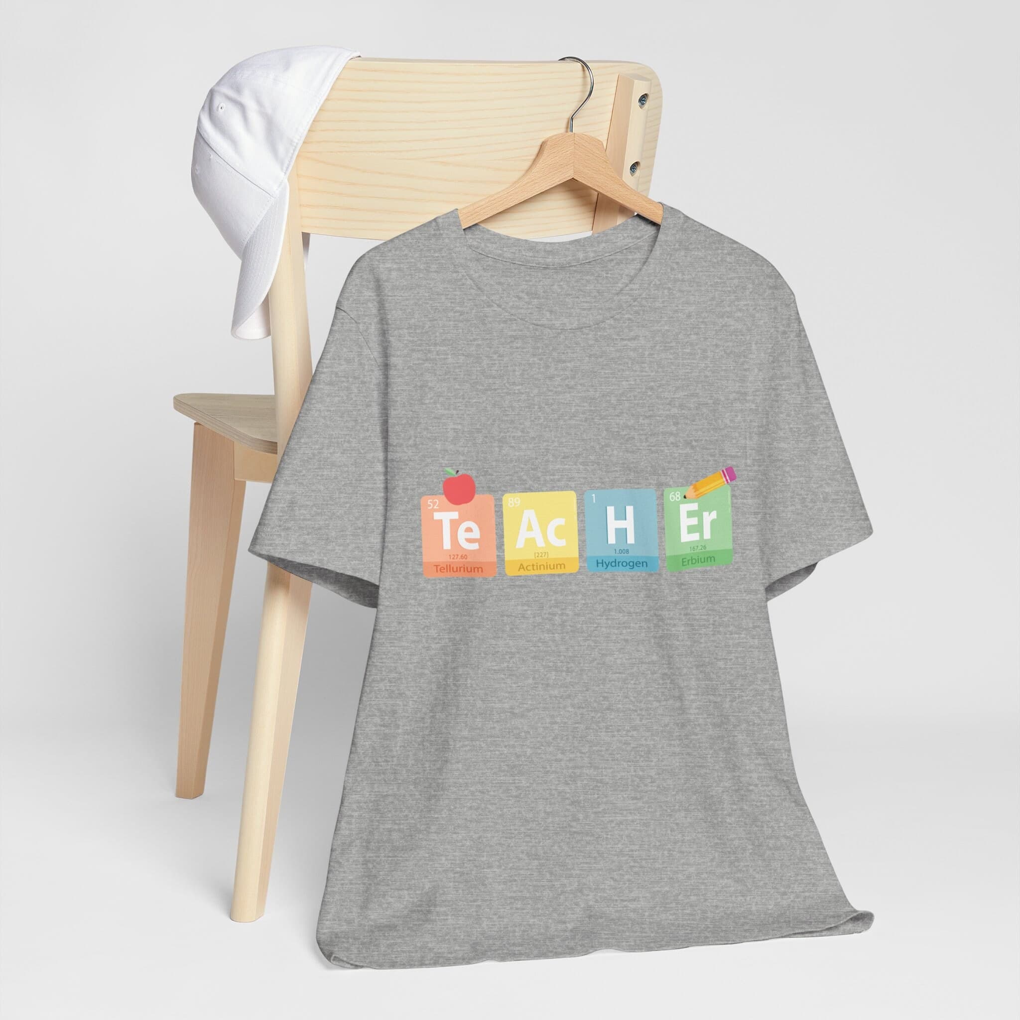 Periodic Table Teacher T-Shirt, Science STEM Gift - image 4