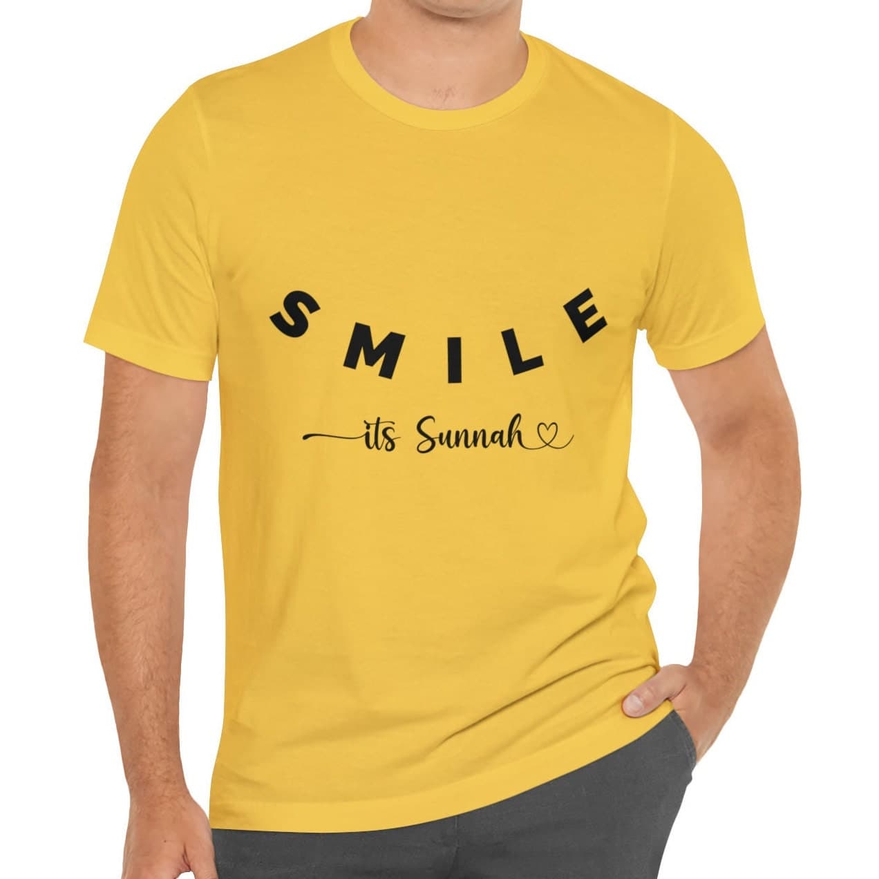 Smile Its Sunnah T-shirt, Positive Muslim Gift - image 5