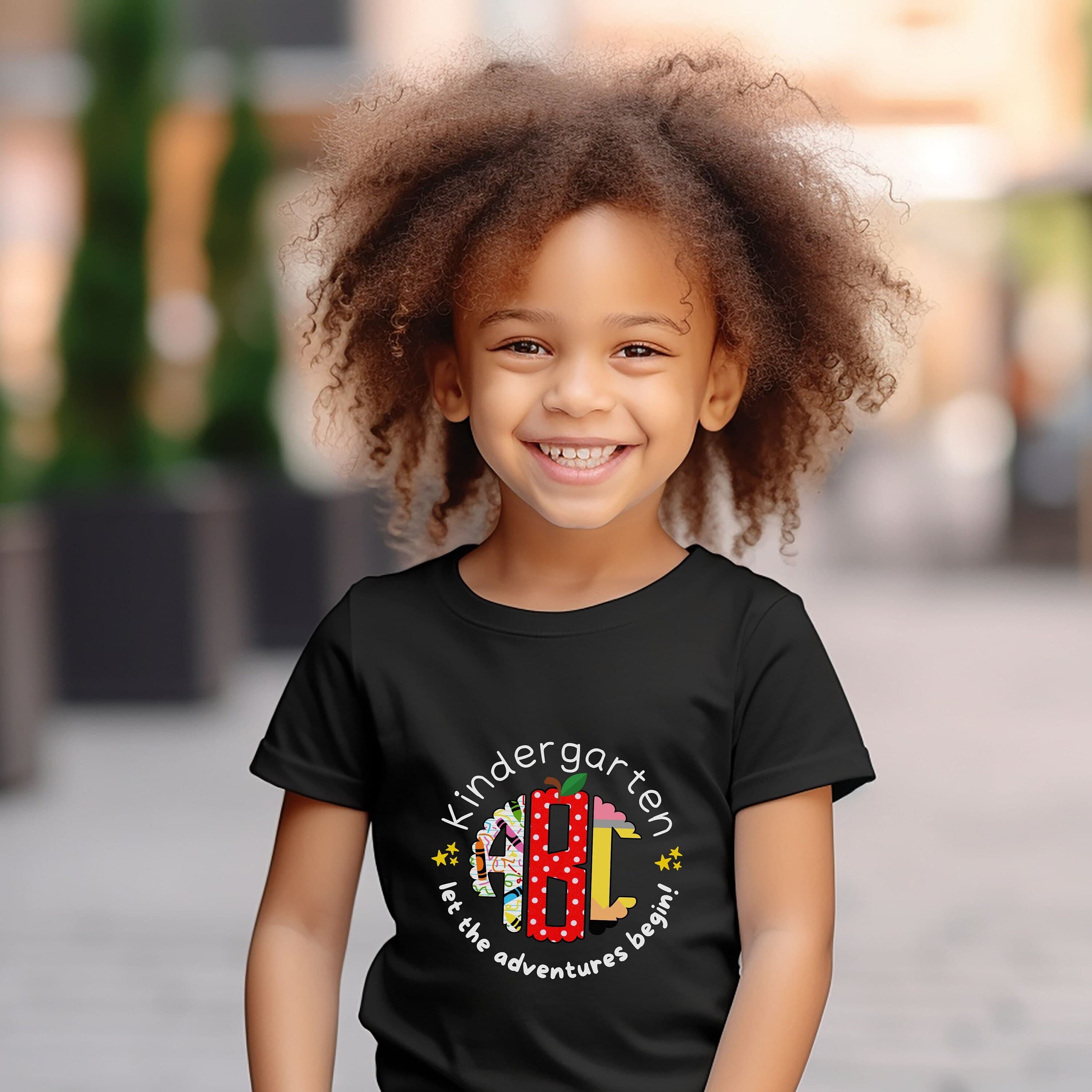 Kindergarten ABC T-shirt, Back To School Tee
