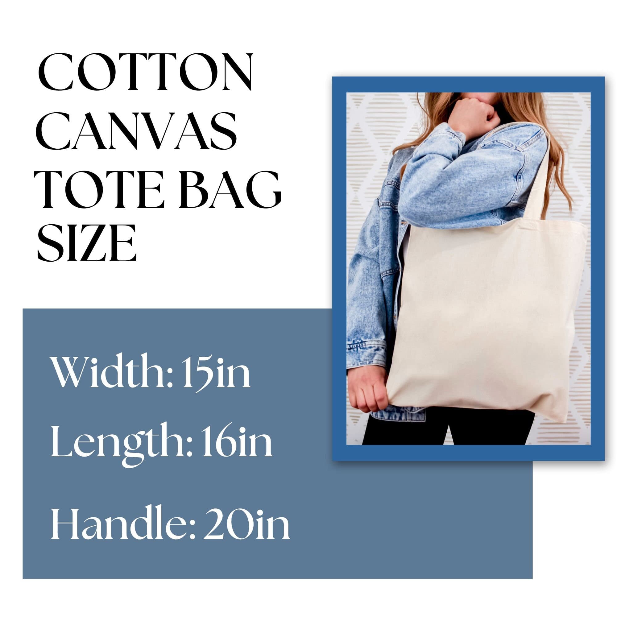 Seashell Canvas Tote Bag: Beach Lover Reusable Shopping Bag - image 5