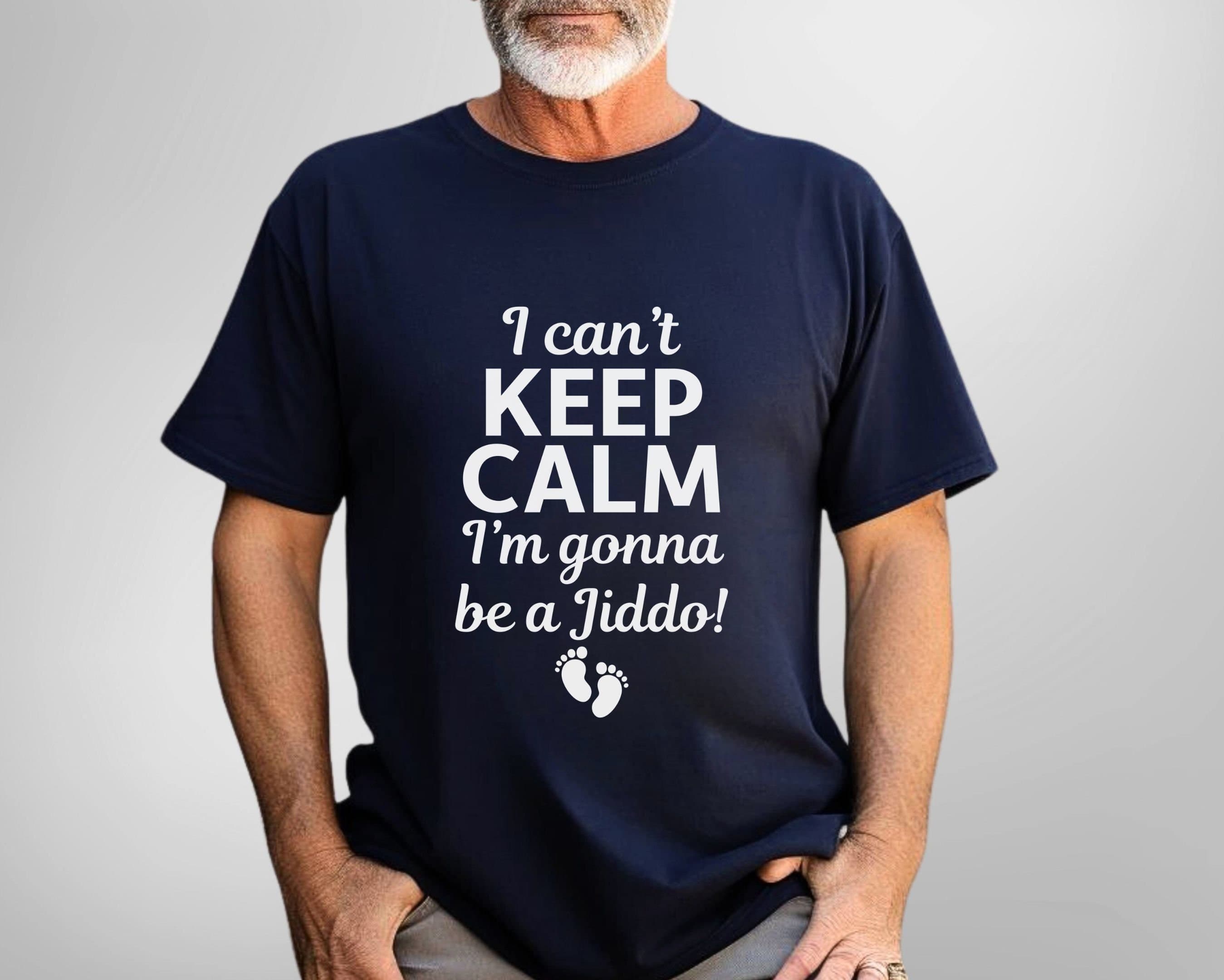 Jiddo T-Shirt: Grandpa Pregnancy Announcement Gift