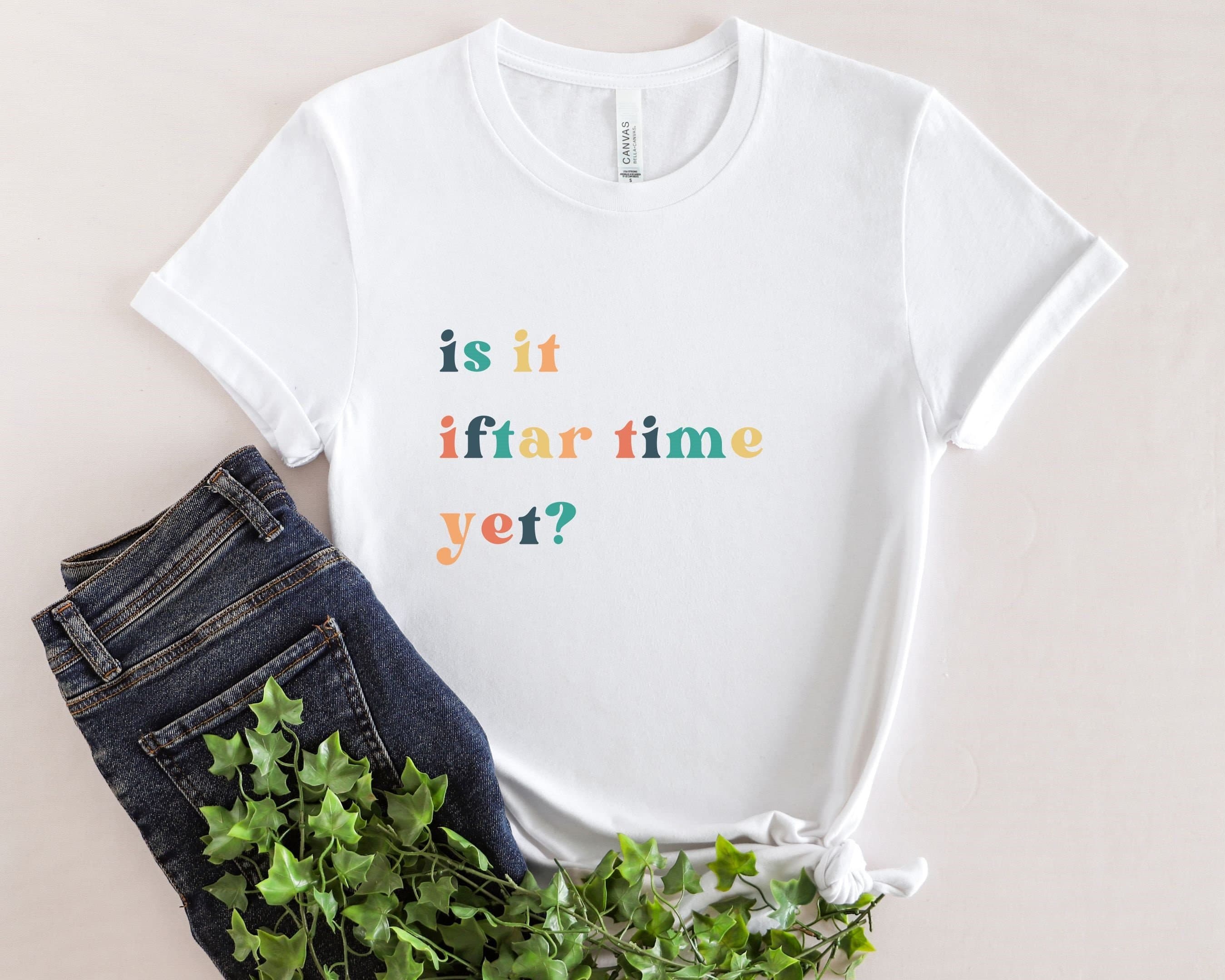 Funny Iftar Time Ramadan Shirt, Unisex Jersey Tee - image 3