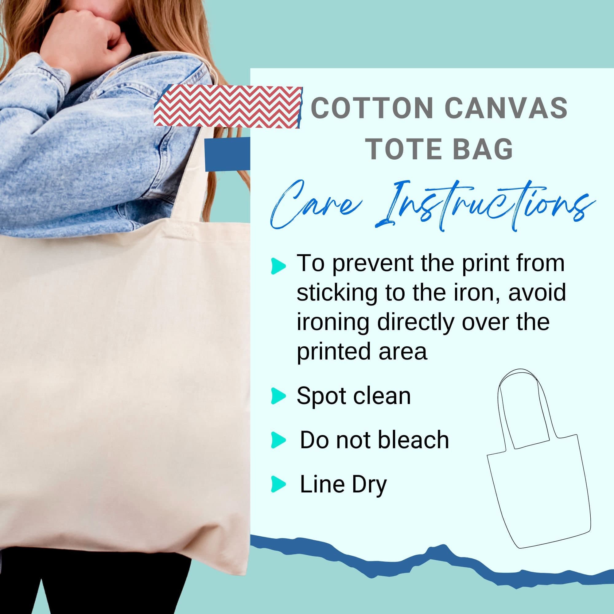 Retro "Vacay!" Canvas Tote Bag: Summer Beach Travel - image 5