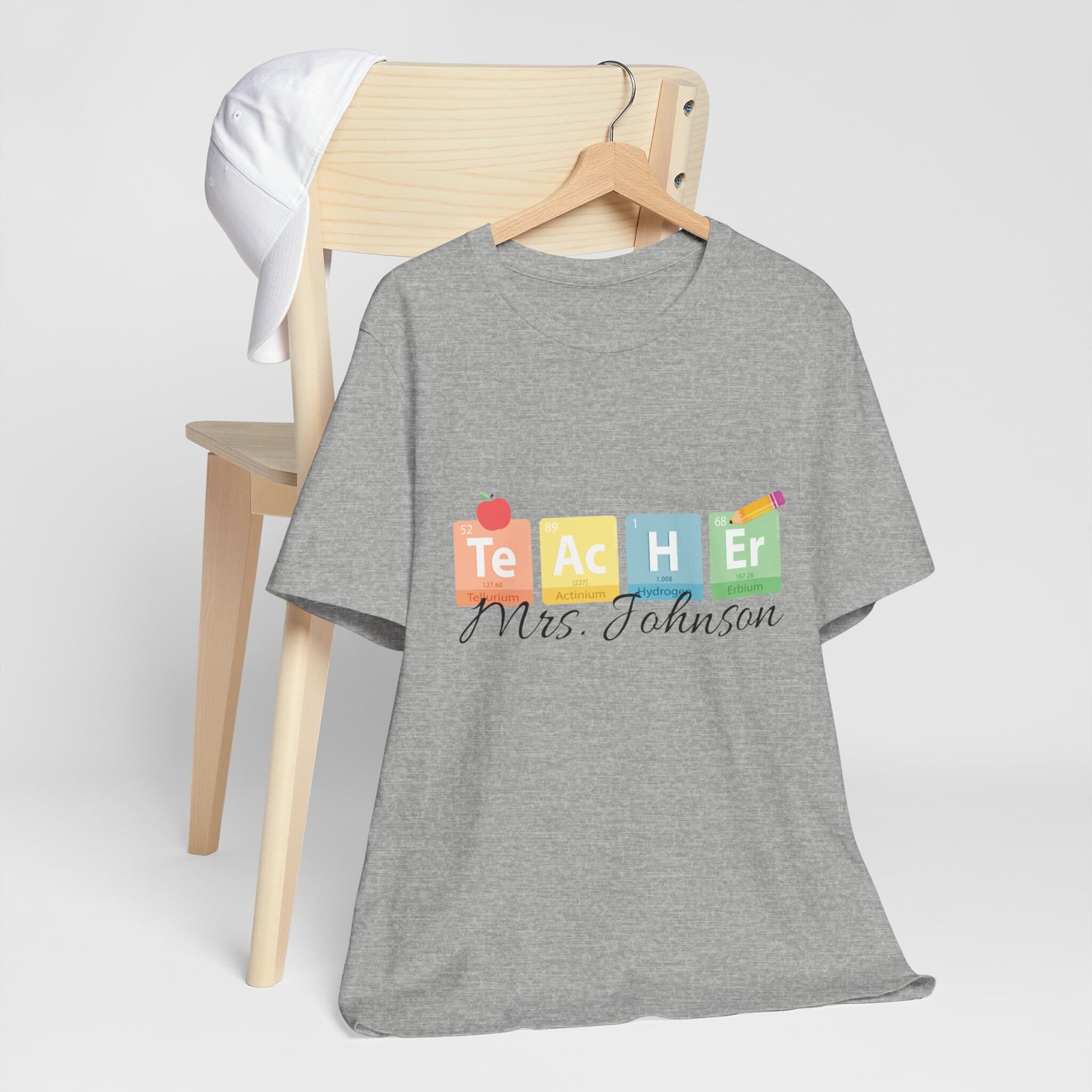 Personalized Science Teacher Shirt: Periodic Table STEM Gift - image 5