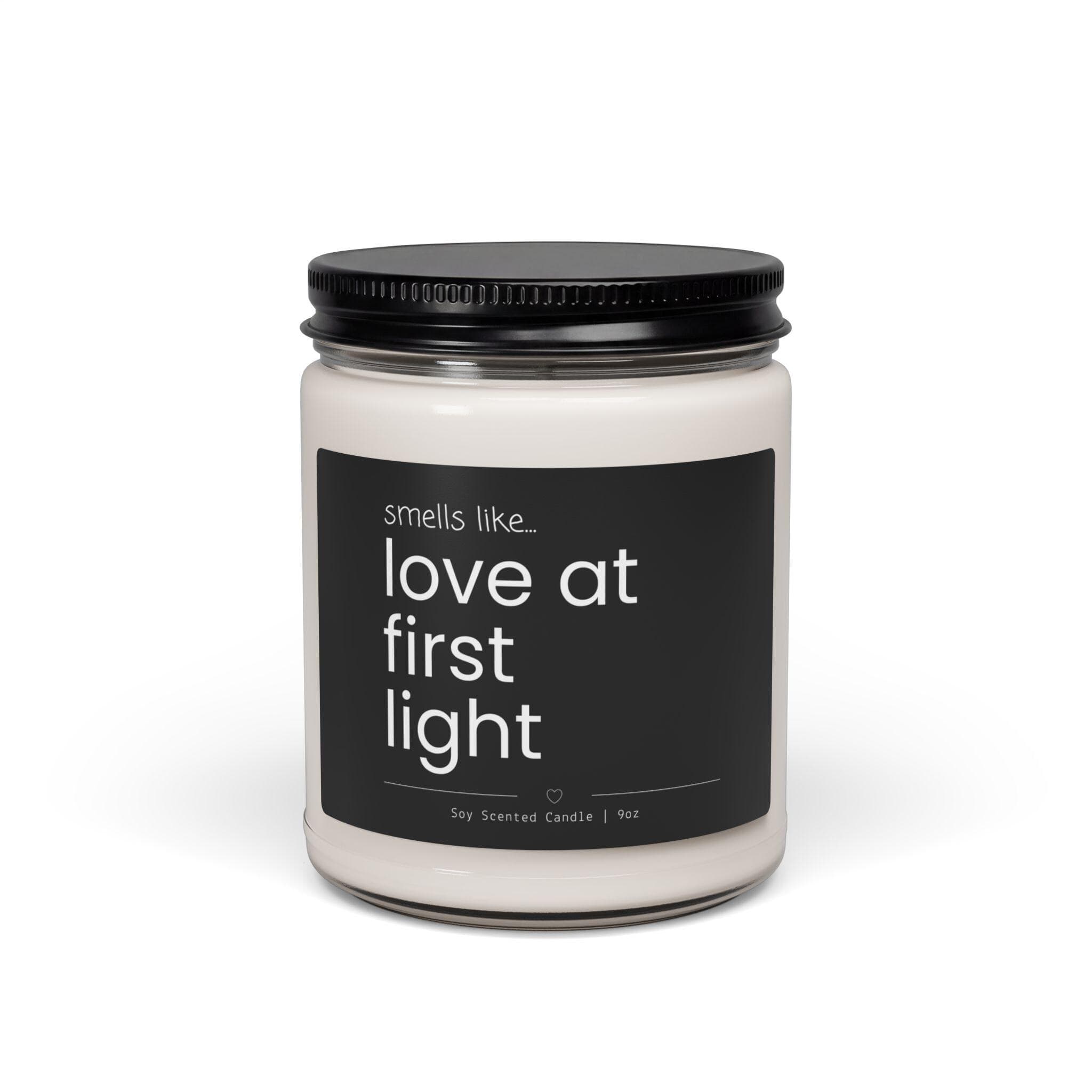 Love at First Light Candle | gift for husband wife engagement fiance anniversary funny - image 4