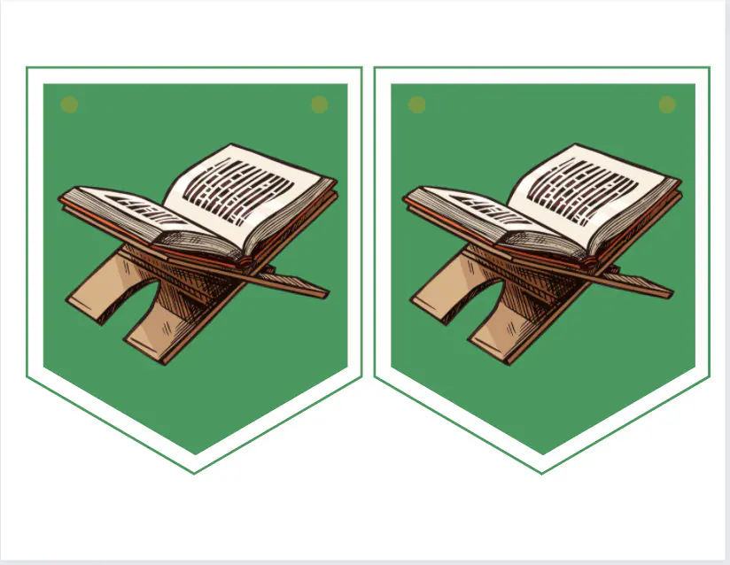 Ameen Mubarak Banner & Cupcake Toppers (PDF Download)