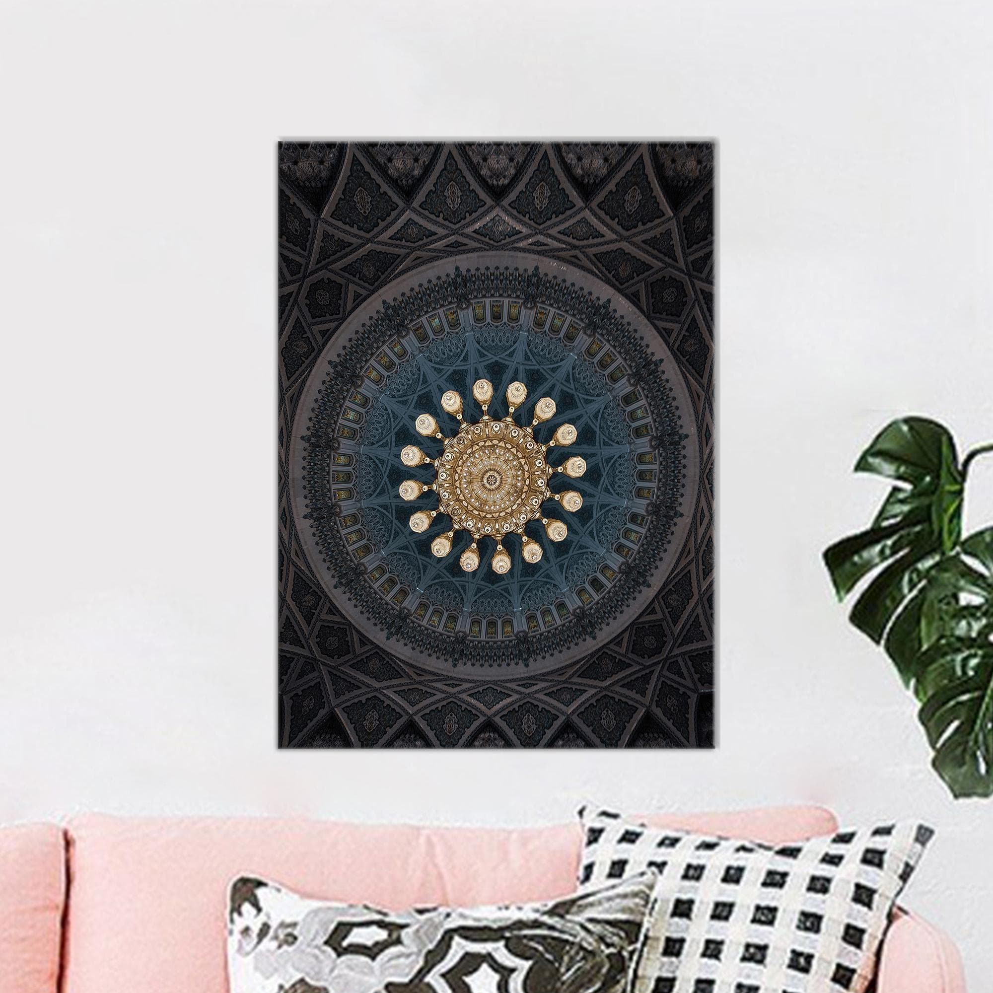 Gift For Him,Gold Wall Art,Islamic Art Printed,seccade deseni Art,Framed Wall Art,Bedroom Decor Art,Large Wall Decor,Wall Decoration,Handmade Gift,Personalized Gifts,Halloween Decor Art,Office Decor Art,Minimalist Wall Art,