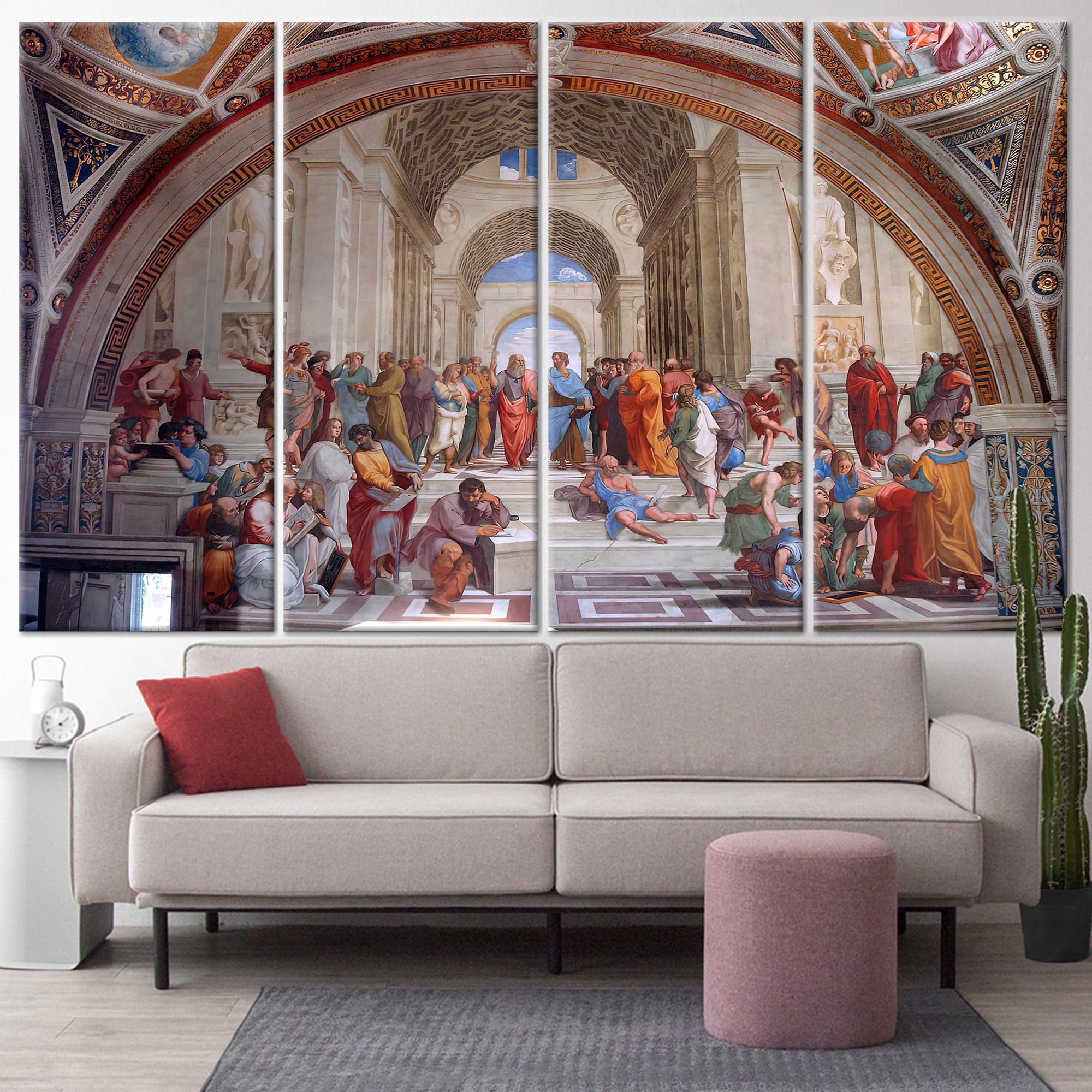 The School of Athens Canvas Print: Raphael Wall Art - image 5