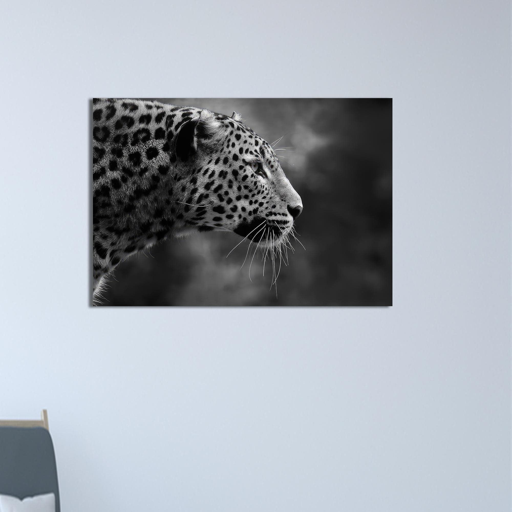 Leopard Glass Wall Art: Wildlife Decor, Animal Tempered Glass - image 3