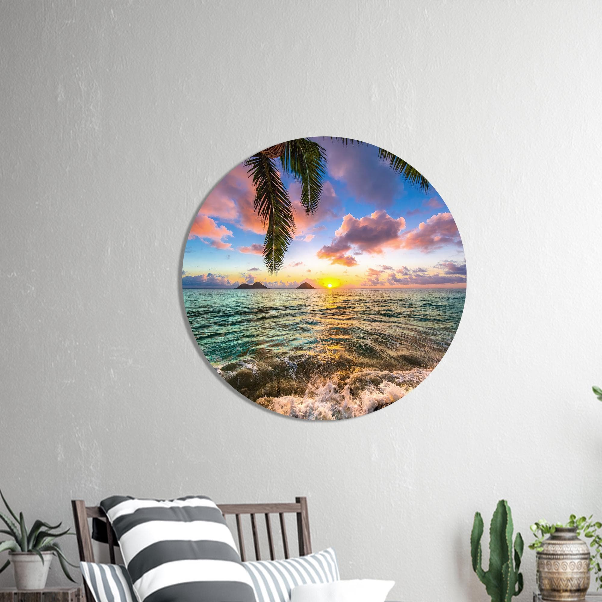 Kailua Sunrise Canvas Art: Tropical Seascape View - image 5