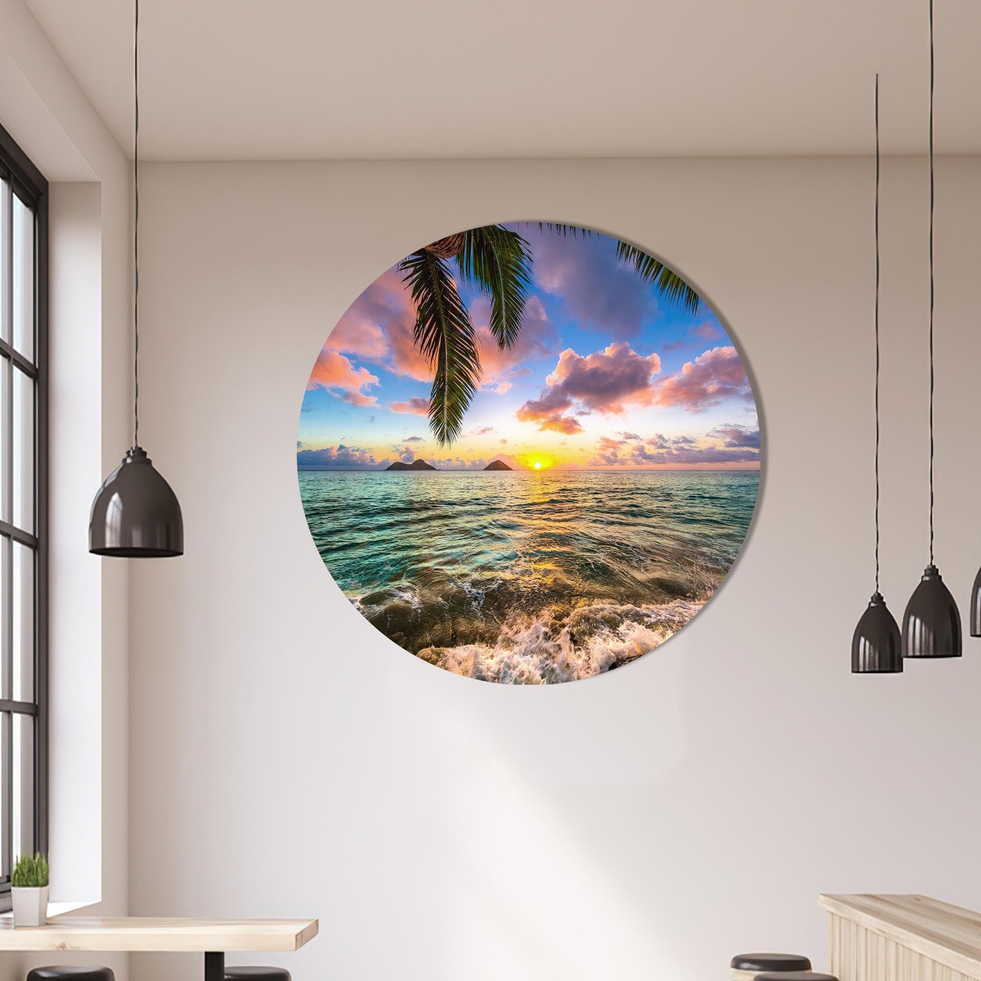 Kailua Sunrise Canvas Art: Tropical Seascape View - image 4