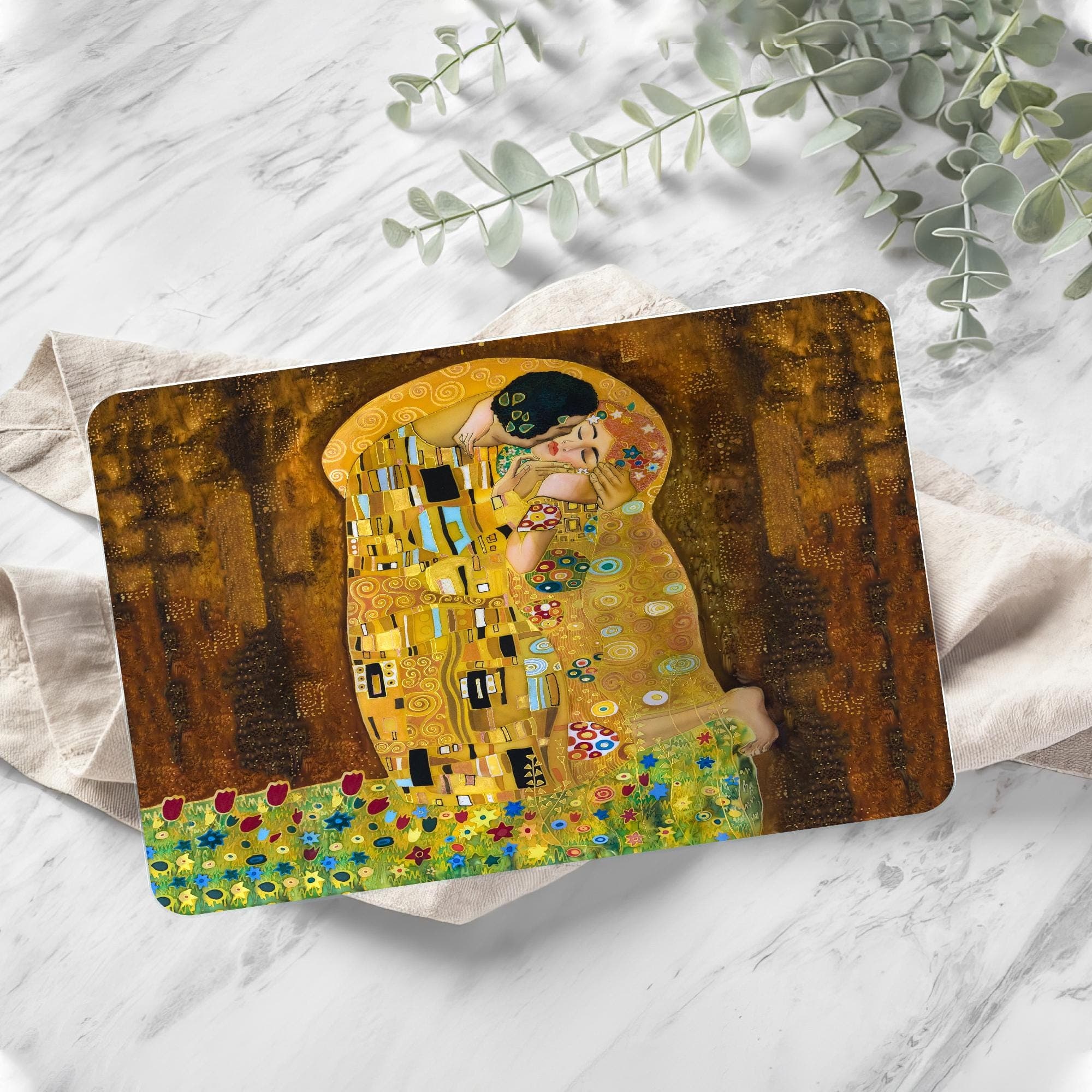 Famous Serving Board,Klimt Chopping Board,Gift for Mom,Handmade Gift,Housewarming Gift,Wall Art Prints,Home Decor Canvas,Gifts,Wall Decoration,Wedding Decor Art,Bridesmaid Gift,Bridesmaid Gifts,Kitchen Decor Art,