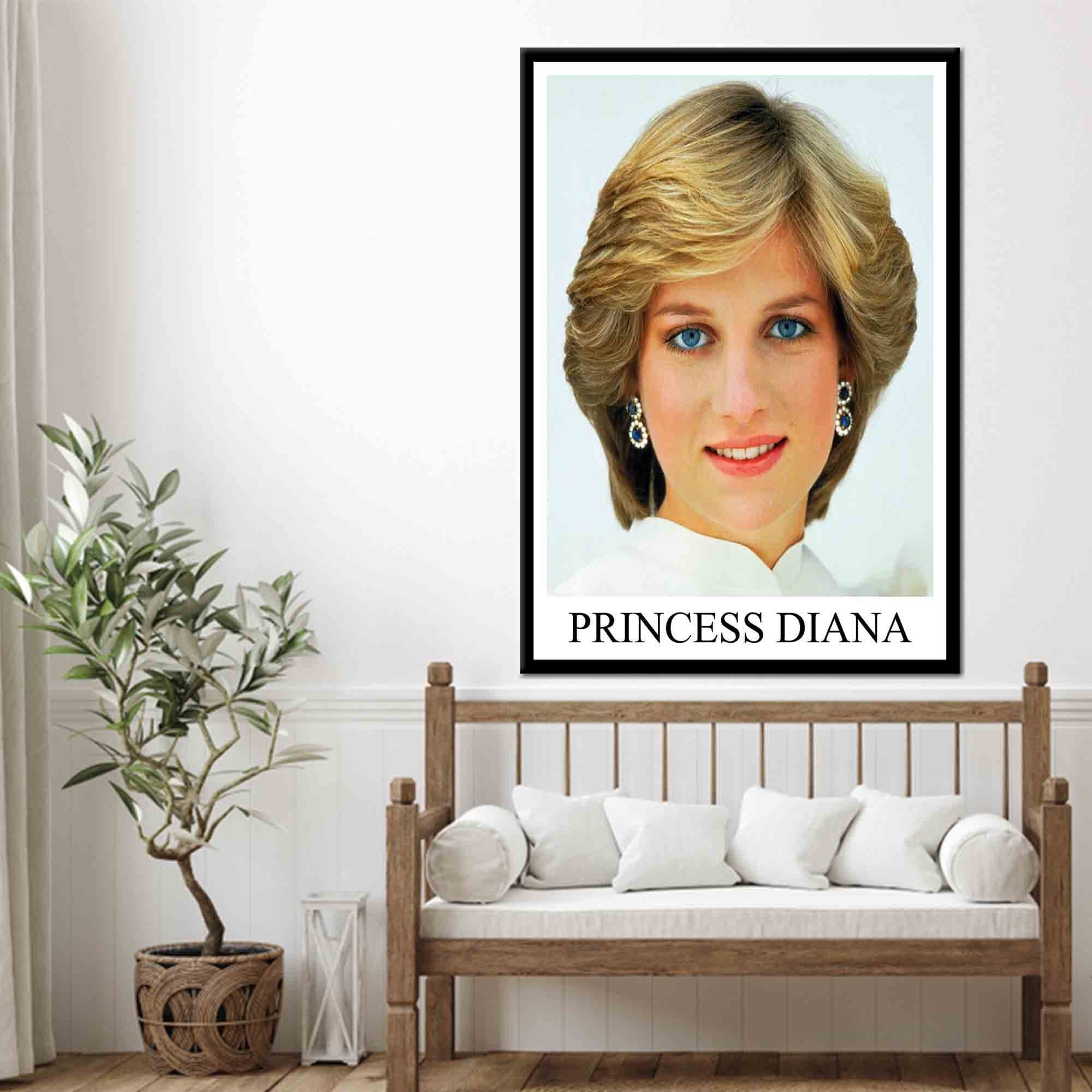 Princess Diana, Princess Diana Poster, Princess Diana Print, Princess Diana Canvas, Princess Diana Wall Art, Famous Wall Art, Famous Poster, - image 3