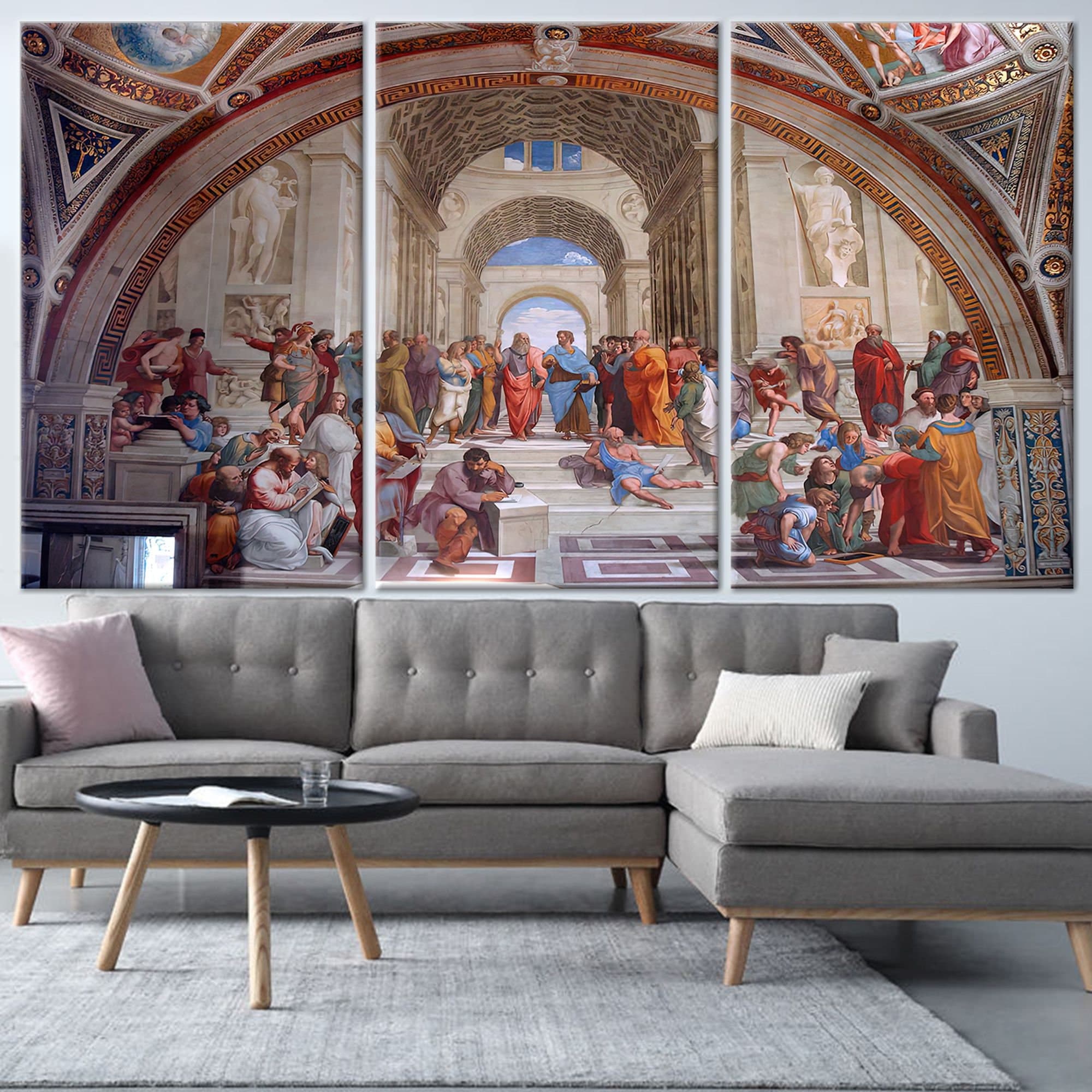 The School of Athens Canvas Print: Raphael Wall Art - image 4