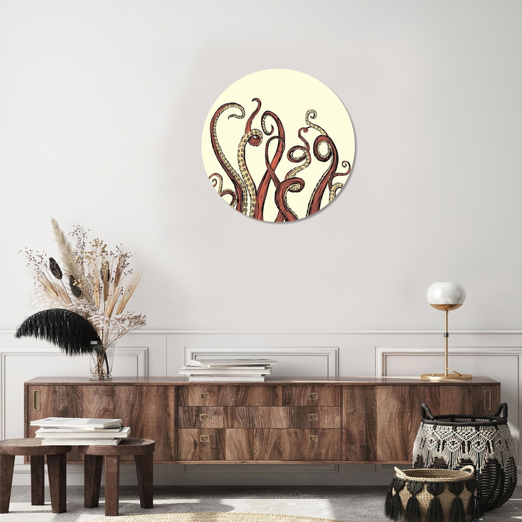 Octopus Tentacles Canvas Art: Modern Coastal Wall Decor - image 4